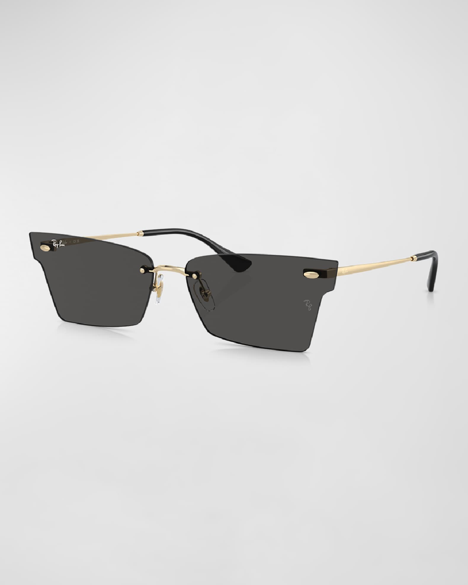 Tory burch rimless butterfly sunglasses top
