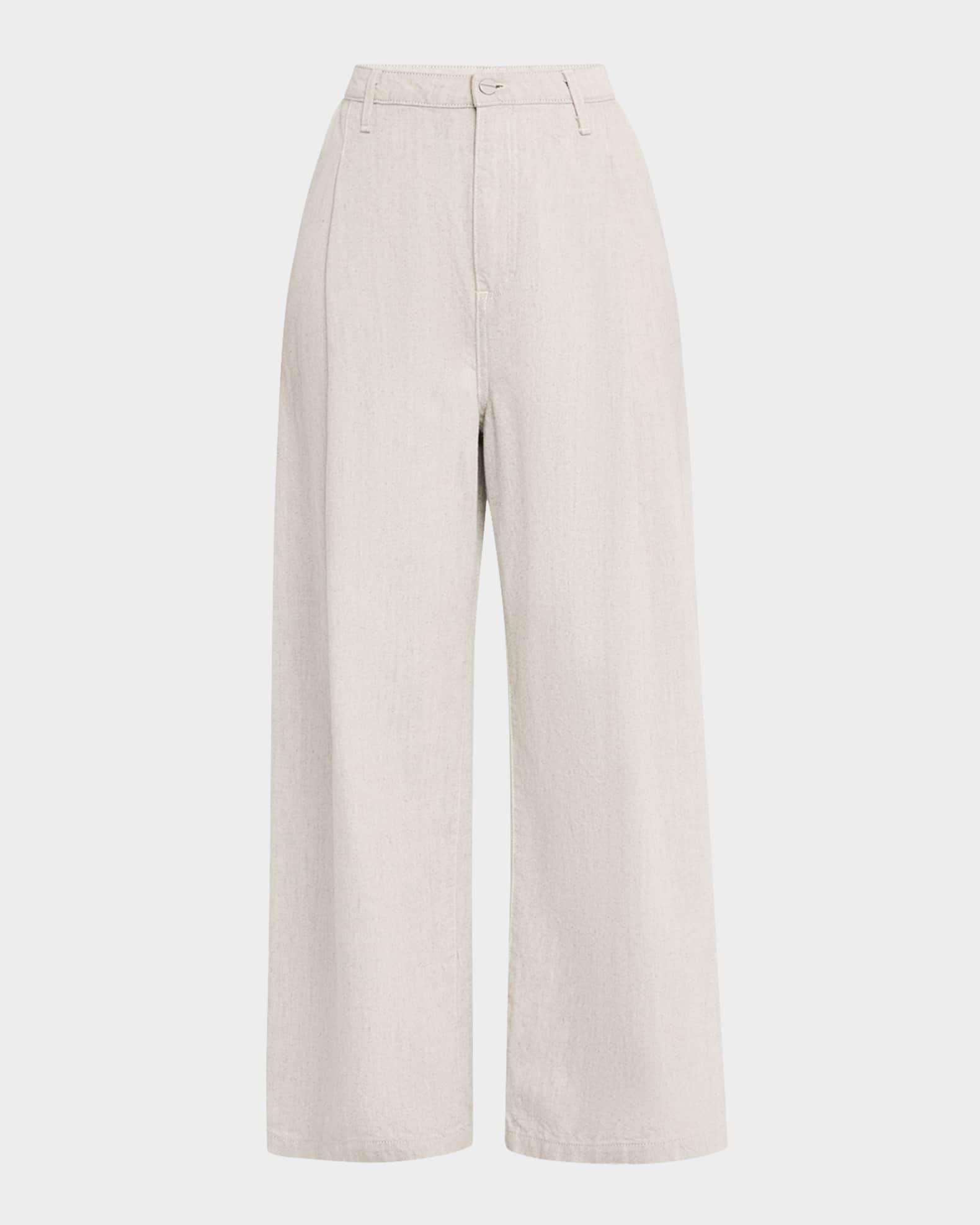 Greene St Wide-Leg Japanese Denim Pants