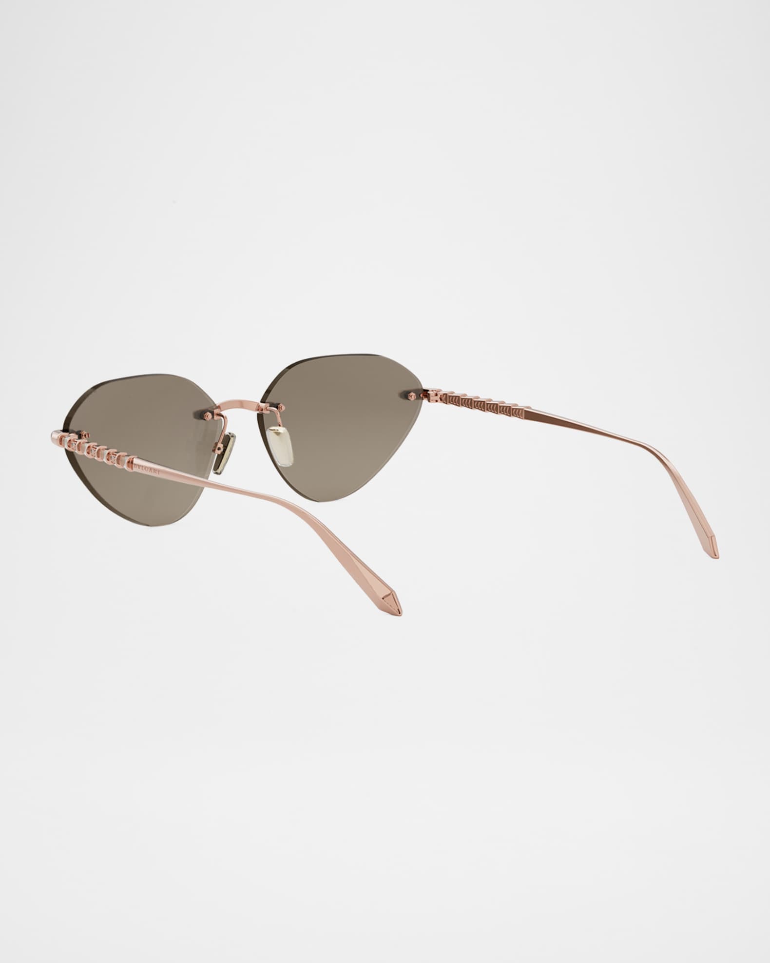 【希少】BVLGARI Sunglasses Single Point BVLGARI Bvlgari Bvlgari Butterfly Sunglasses | Neiman Marcus