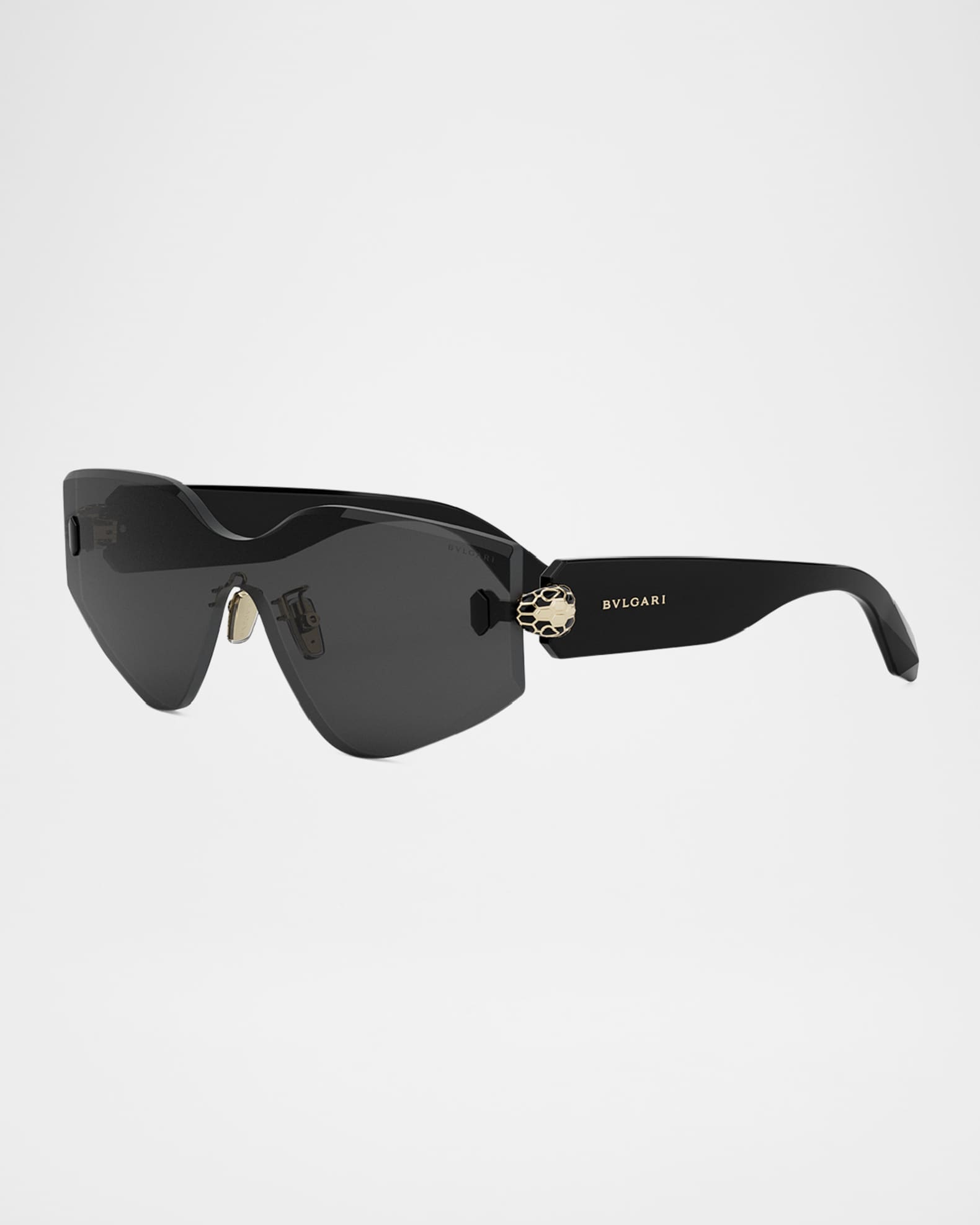 小物 BVLGARI Rimless Sunglasses l Frame BVLGARI Tubogas Rimless Metal Rectangular Sunglasses | Neiman Marcus