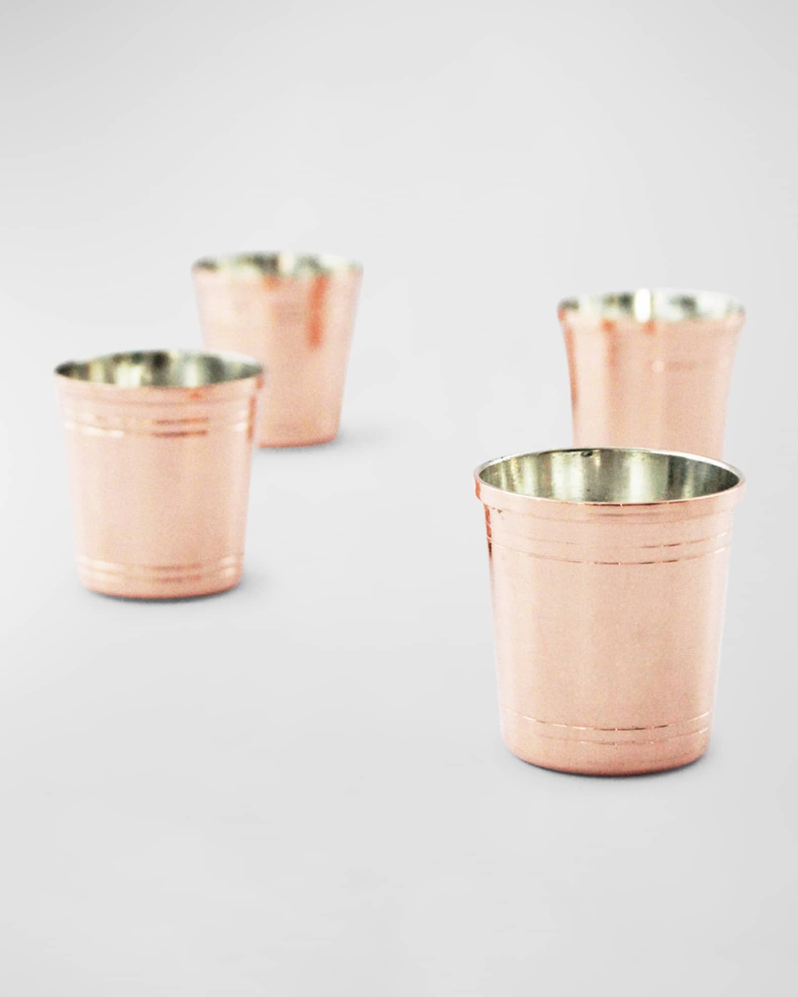 Vintage Inspired Art Deco Shot Glasses, Set of 4 0
