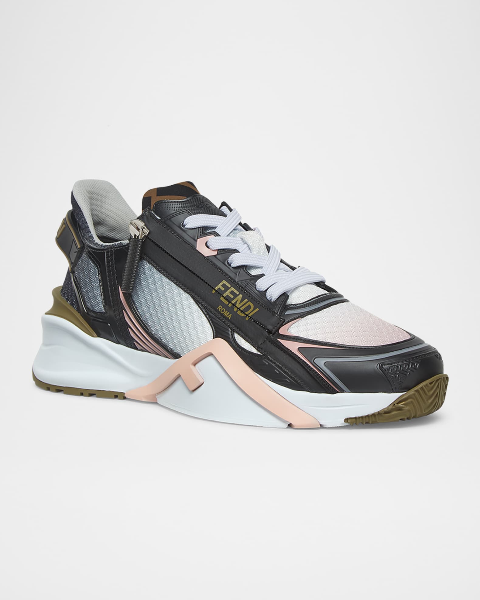 Flow Low-Top Trainer Sneakers 