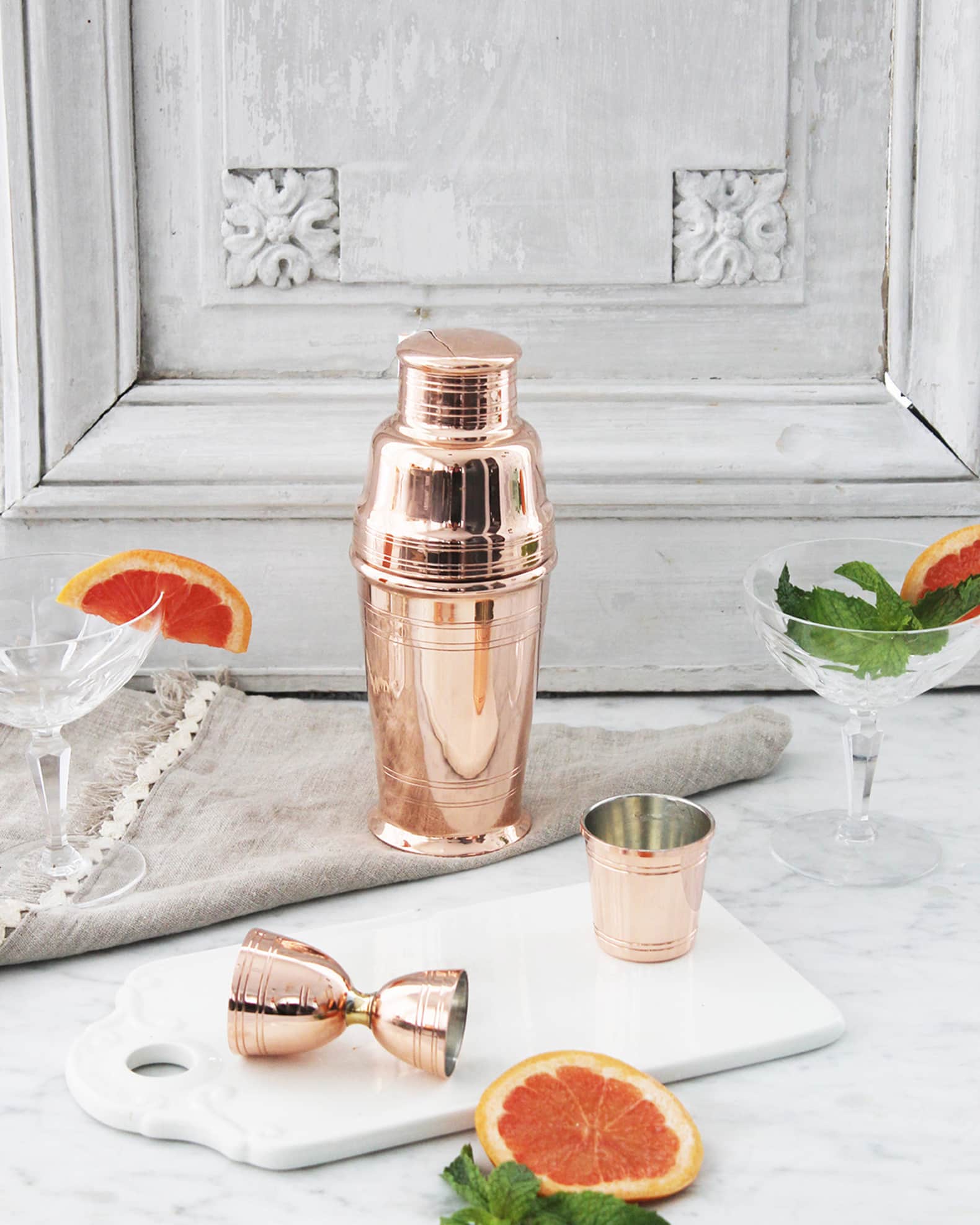 Coppermill Kitchen Vintage Inspired Art Deco Barware Set | Neiman Marcus