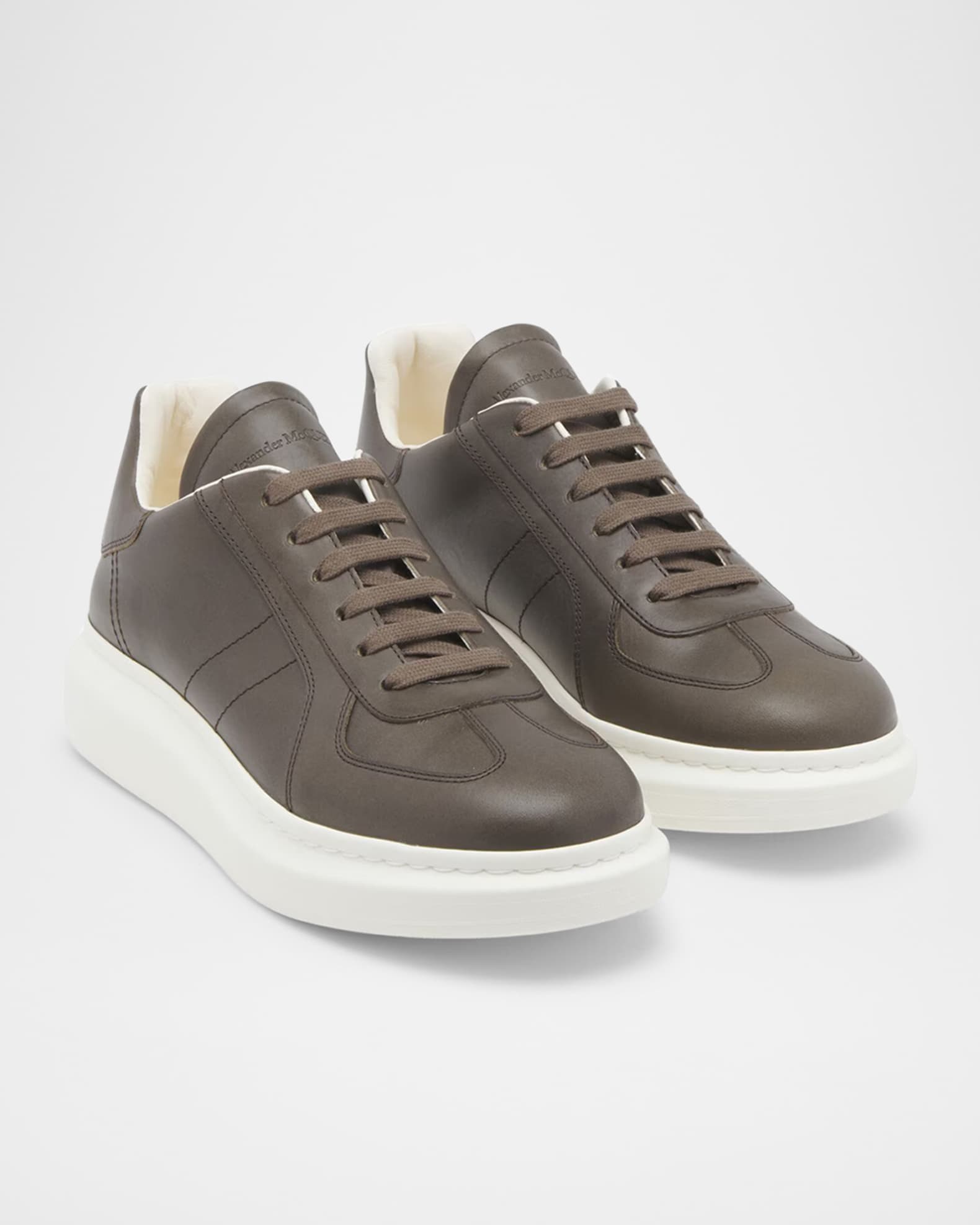 Men's New Retro Leather Chunky Sneakers 1