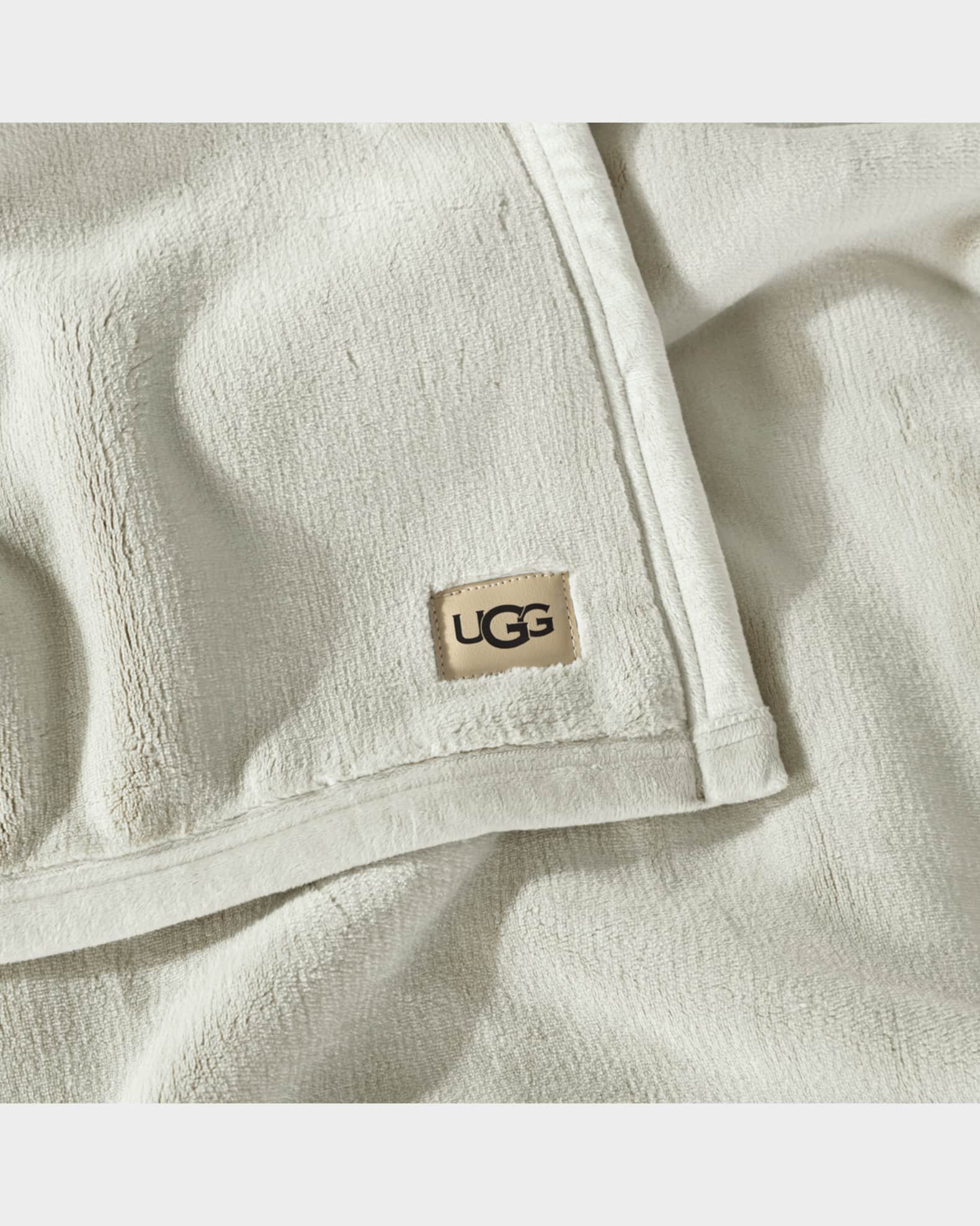 UGG Coco Faux Fur Throw Blanket 50 x 70 Neiman Marcus