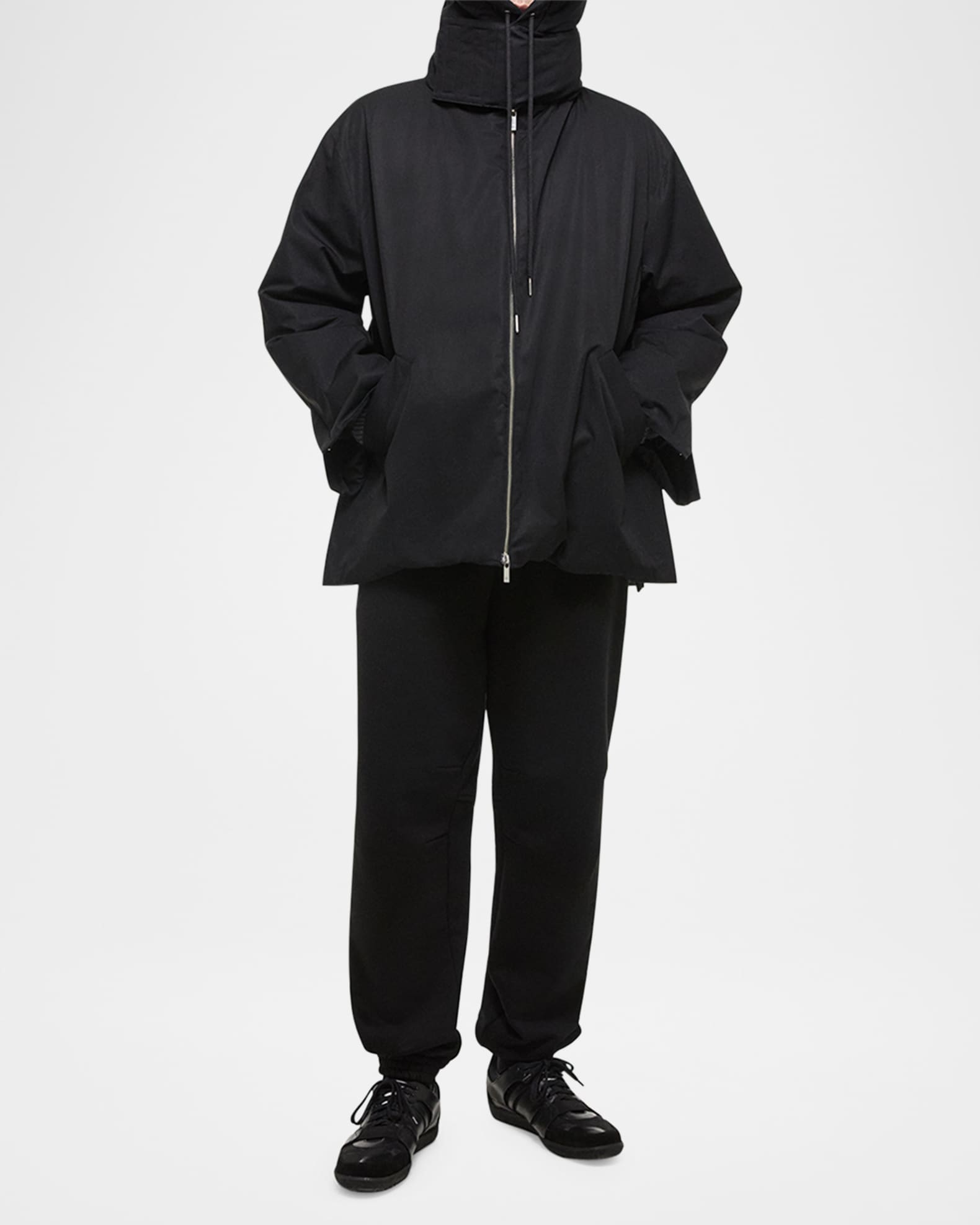 Men's Double-Layer Hooded Parka