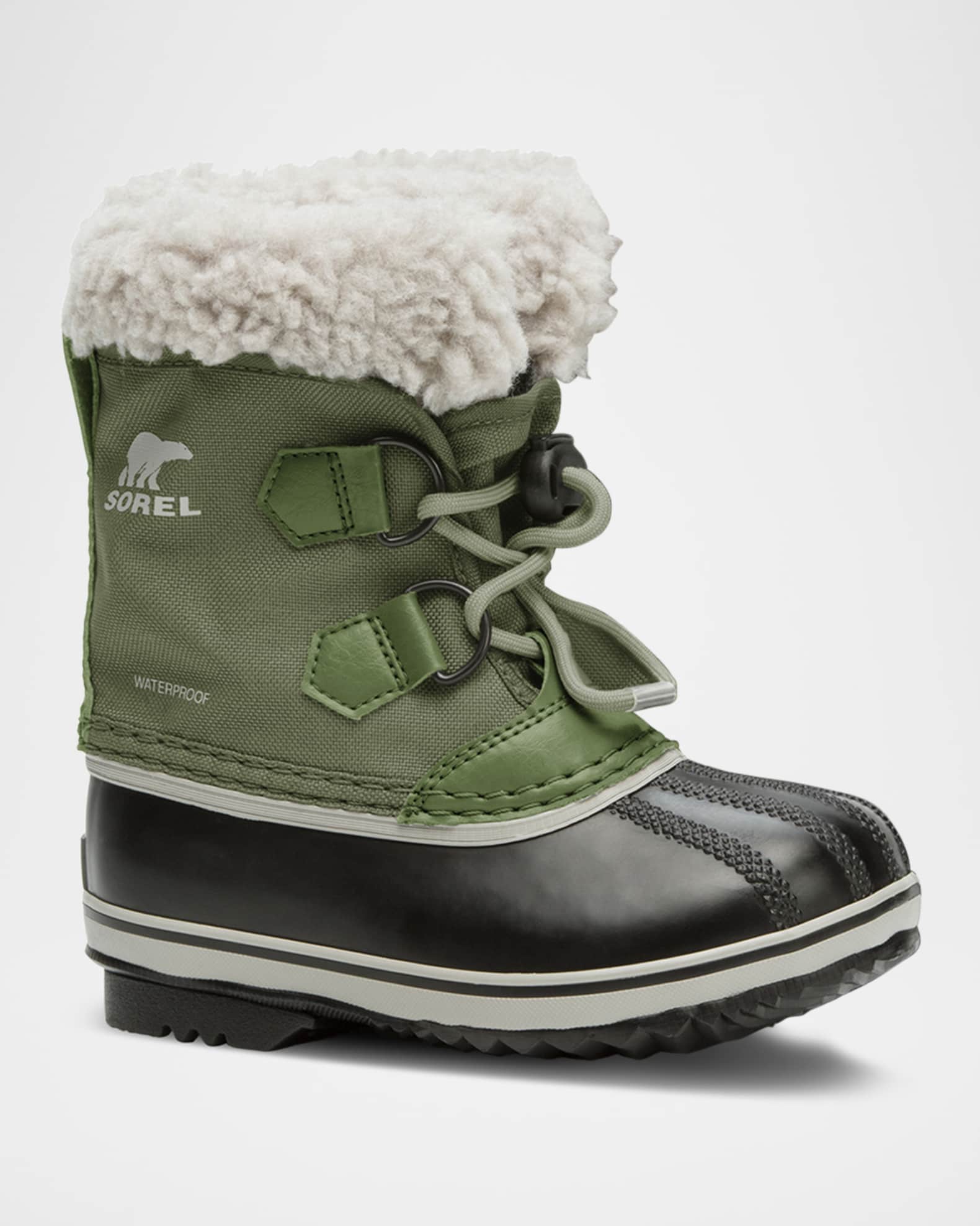 Kid's Yoot Pac™ Nylon Fleece Trim Snow Boots, Toddlers/Kids 1