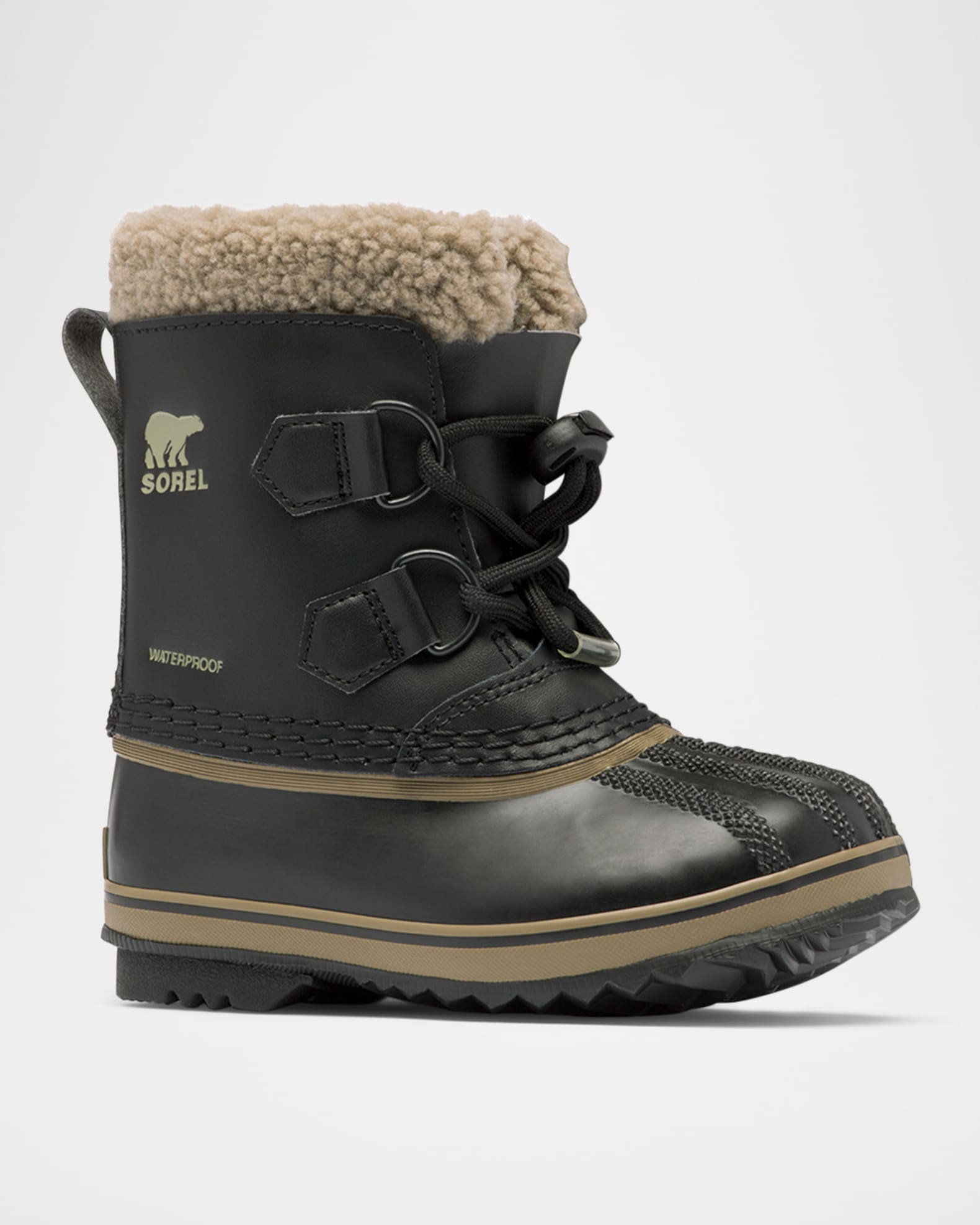 Kid's Yoot Pac™ Nylon Fleece Trim Snow Boots, Toddlers/Kids 1