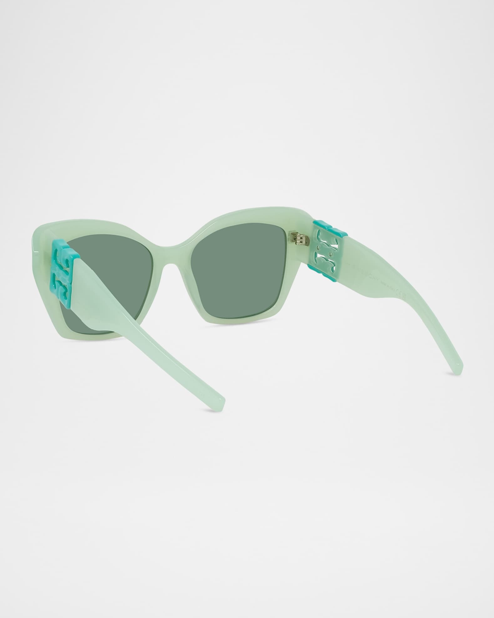 4G Liquid Square Plastic & Nylon Sunglasses 1