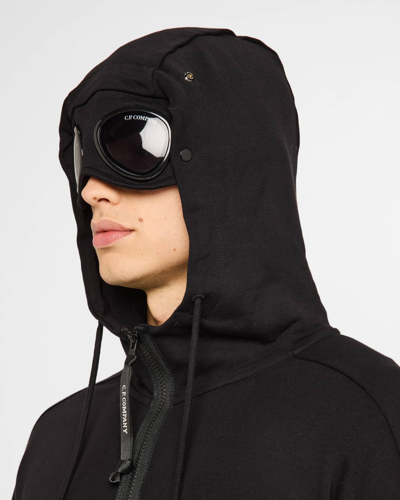 Cp company goggle hoodie clearance