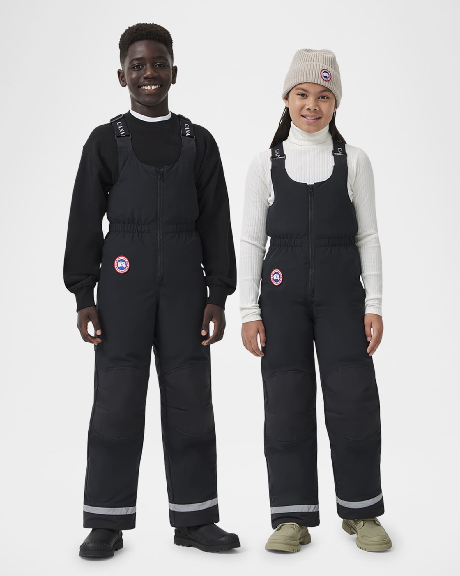 Goose down bib overalls hot sale