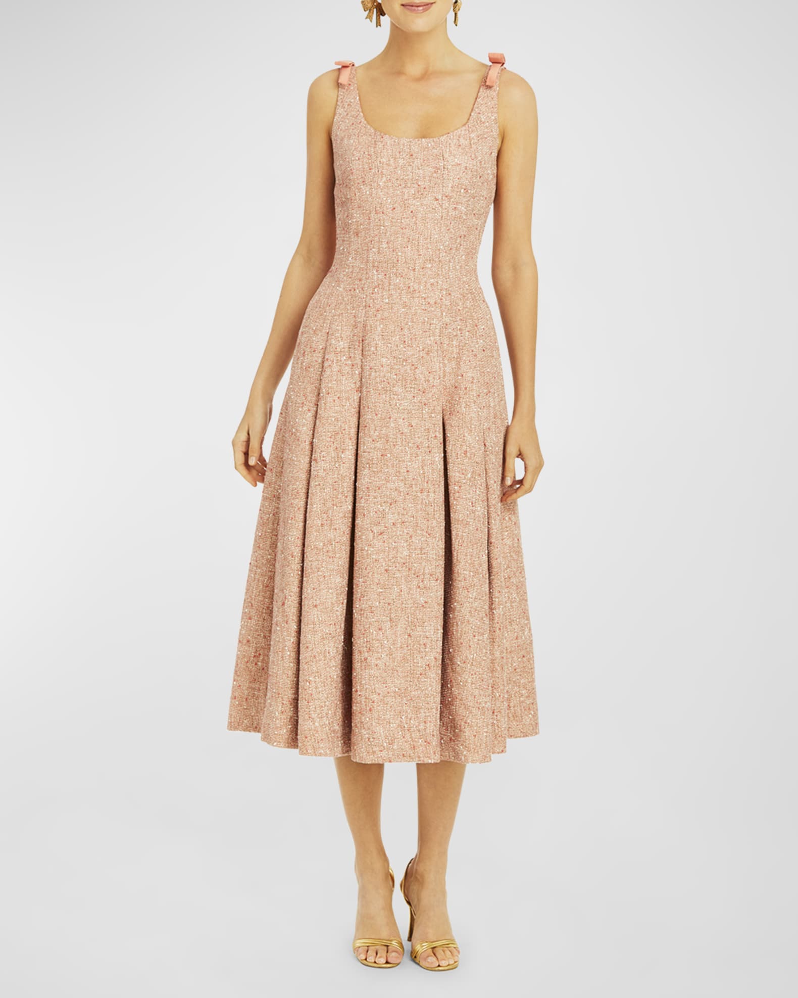 Tweed midi dress outlet