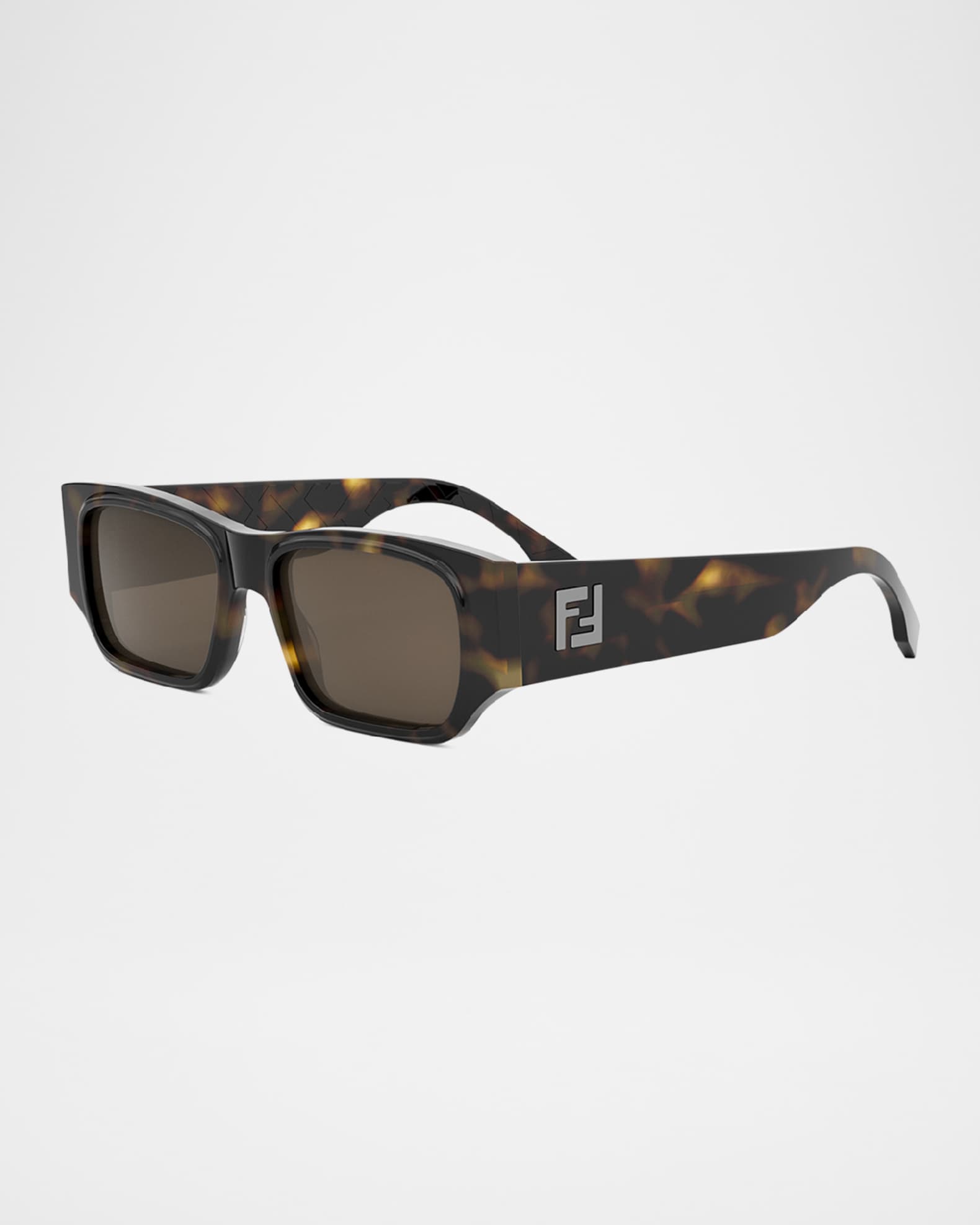 Men's FF Squared Rectangle Sunglasses 0