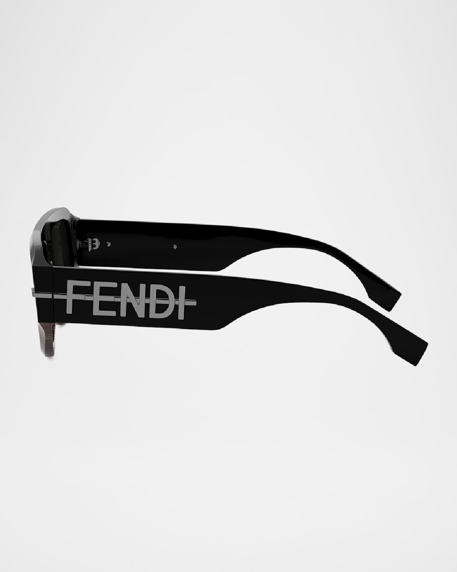 Fendi Men's Fendigraphy Square Sunglasses | Neiman Marcus
