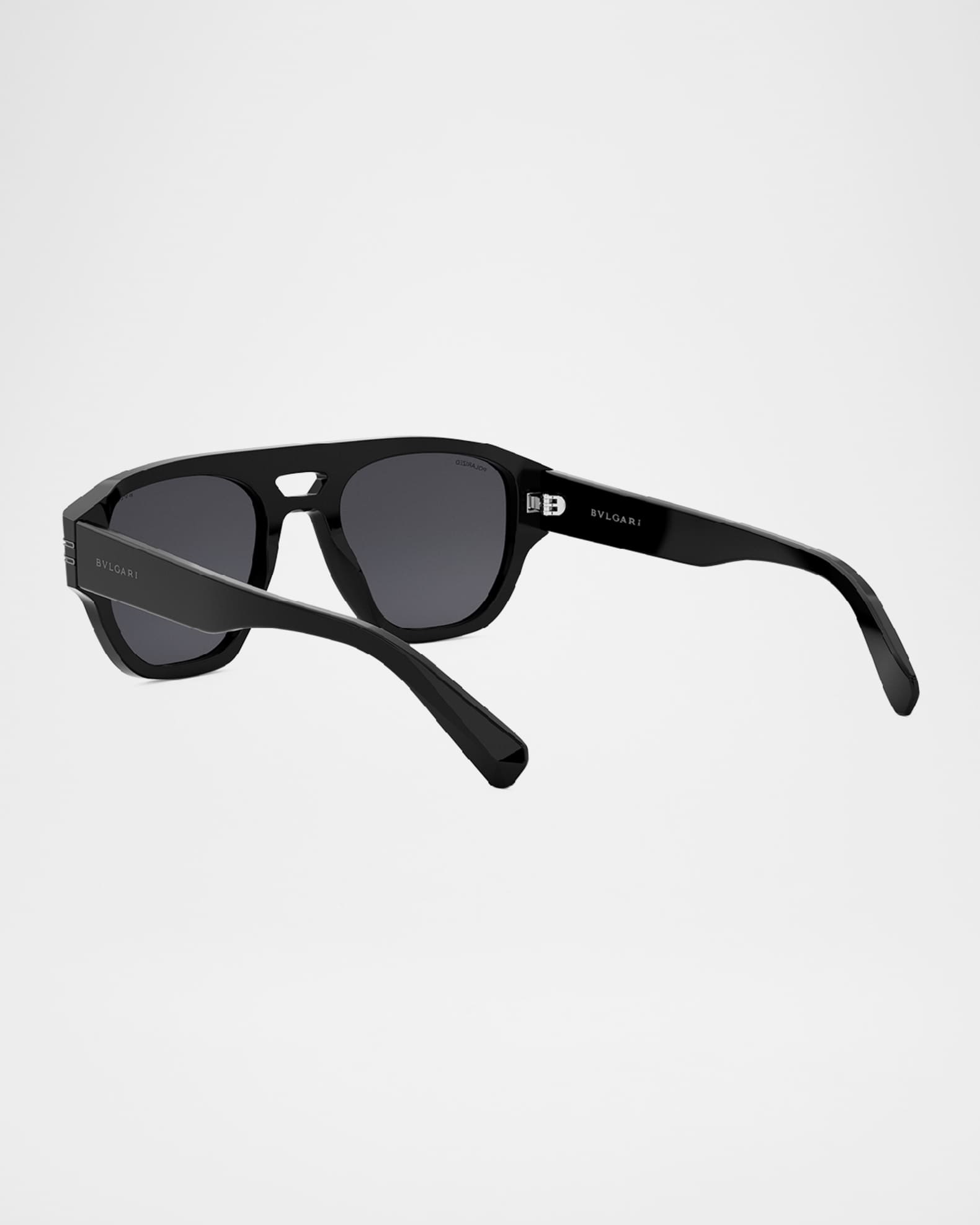 サングラス Bulgari Eyewear B.Zero1 Black Acetate Sunglasses BVLGARI B.ZERO1 Sunglasses | Neiman Marcus