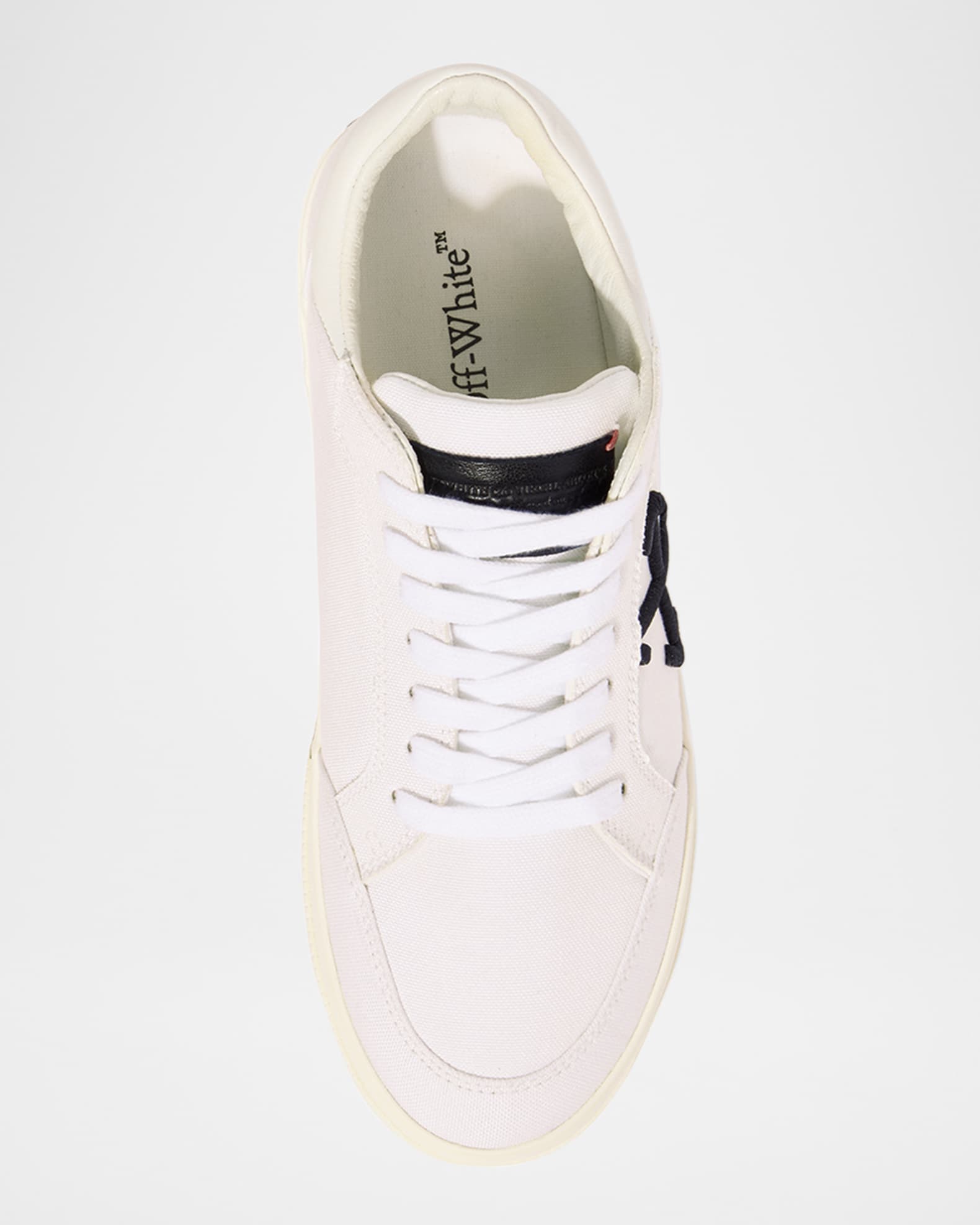 Vulcanized Canvas Bicolor Low-Top Sneakers