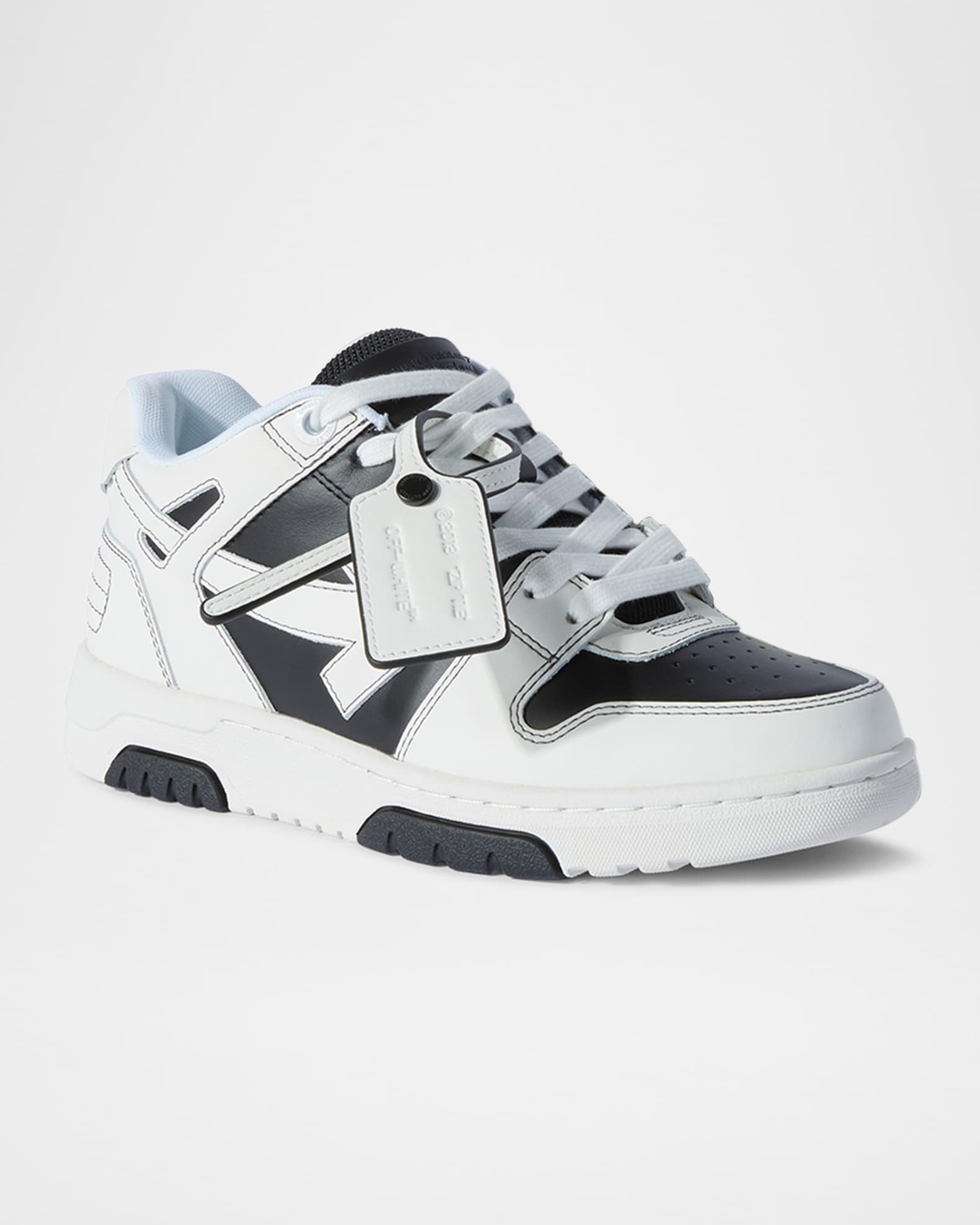 スニーカー OFF WHITE OUT OF OFFICE LEATHER SNEAKERS 0400020146661_DARKBLUEWHITE_A1
