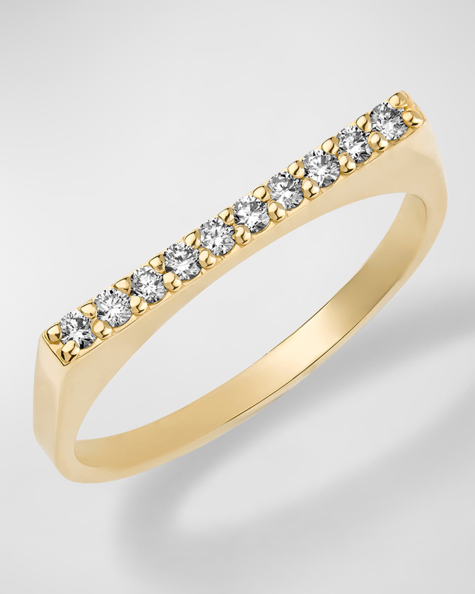 Flawless Geometric Single Band Ring 0