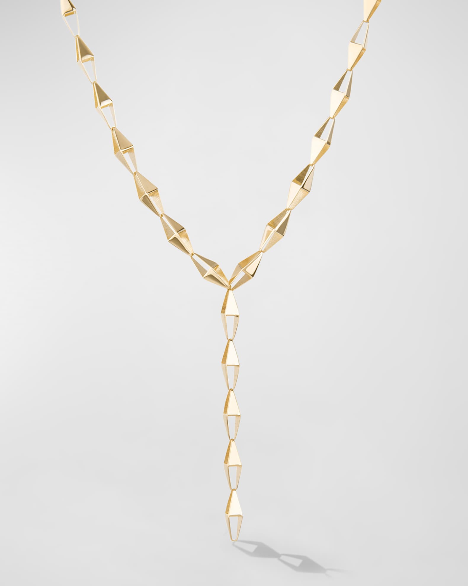 Laser 3D Kite Lariat Necklace 0