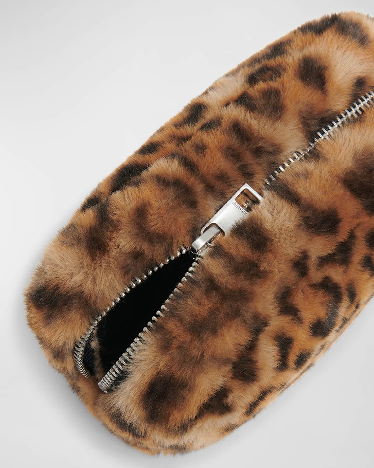 Faux fur pouch 2025