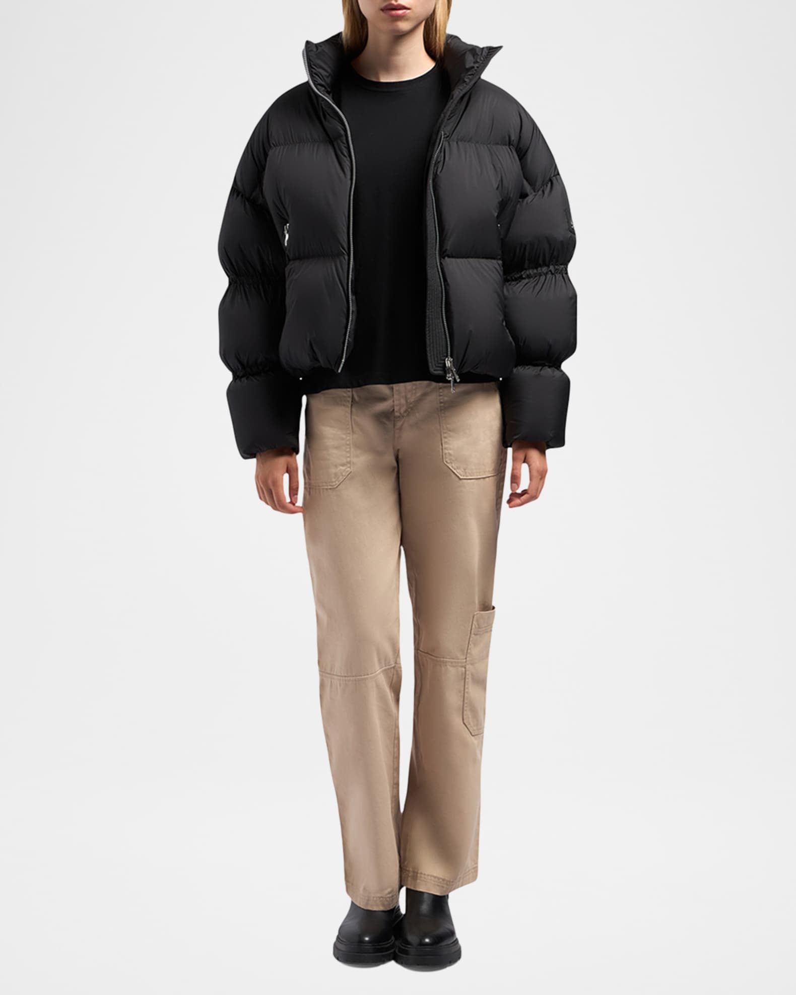 Agate Drawstring Puffer Jacket 1