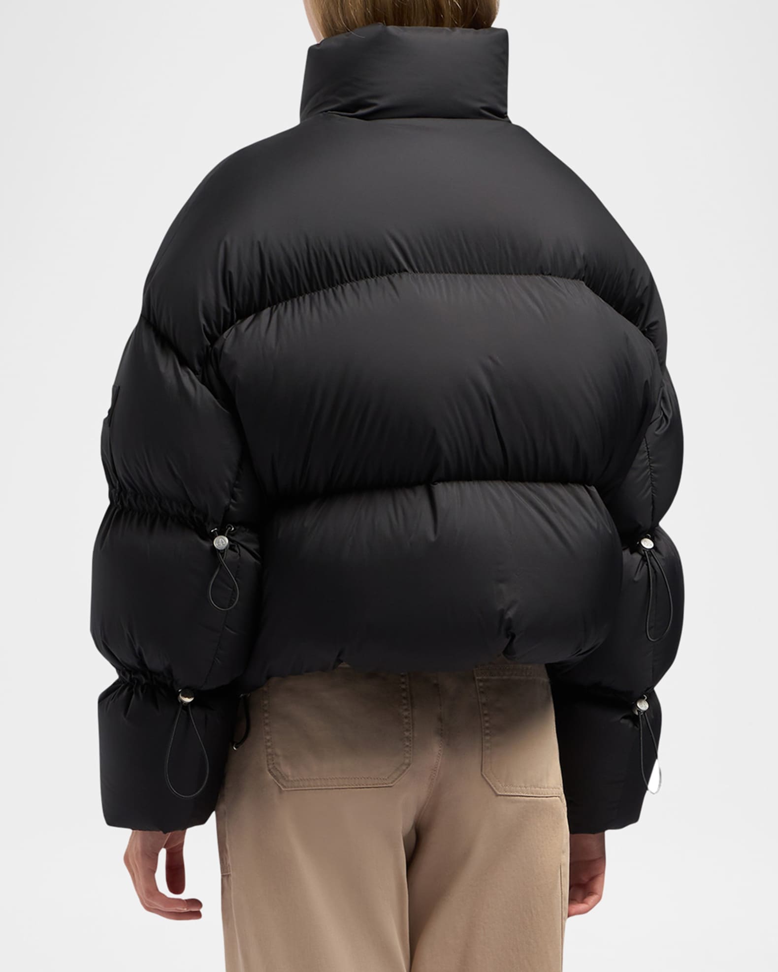Moose Knuckles Agate Drawstring Puffer Jacket | Neiman Marcus