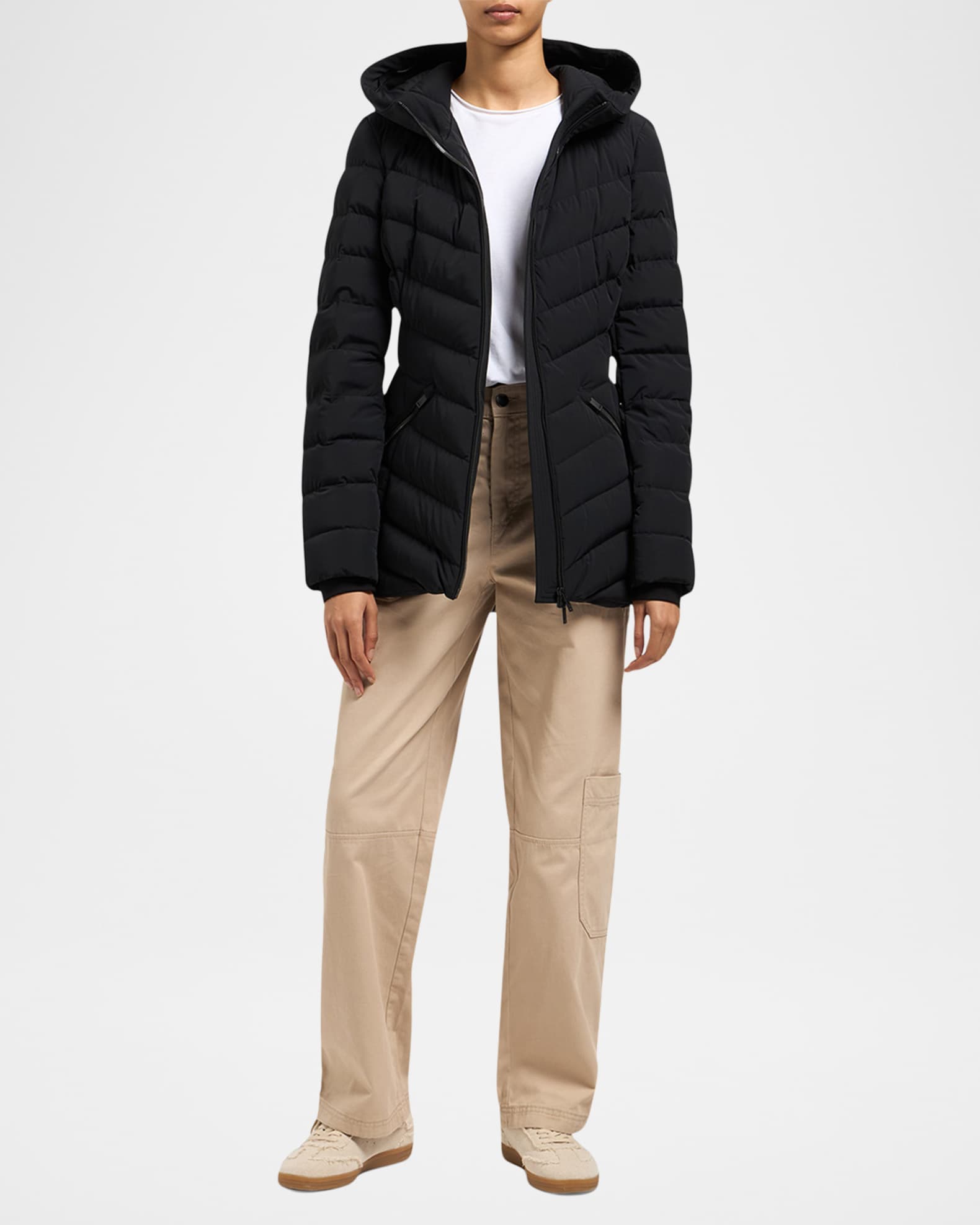 Moose Knuckles Roselawn Hooded Parka Jacket Neiman Marcus
