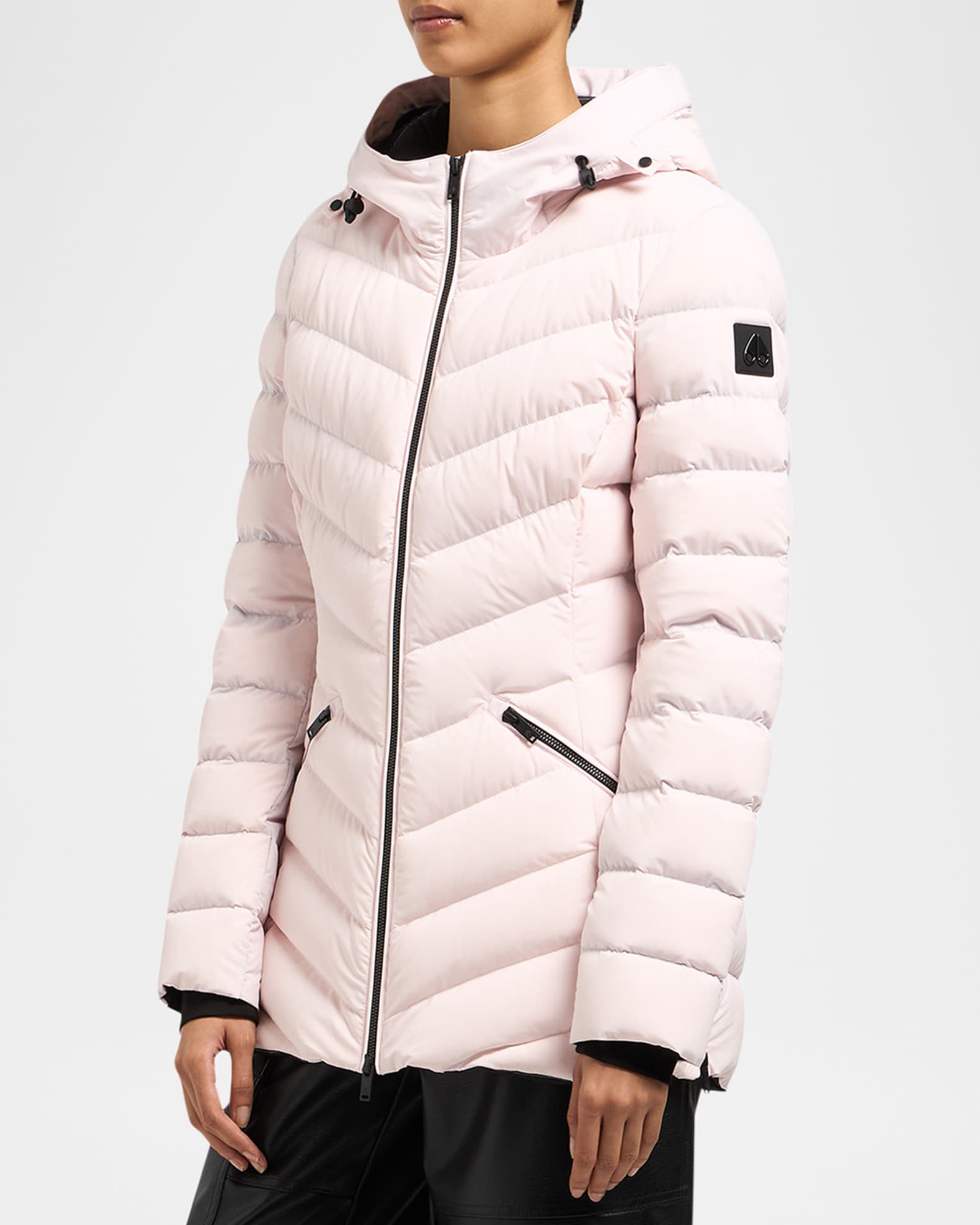 Moose Knuckles Roselawn Hooded Parka Jacket Neiman Marcus