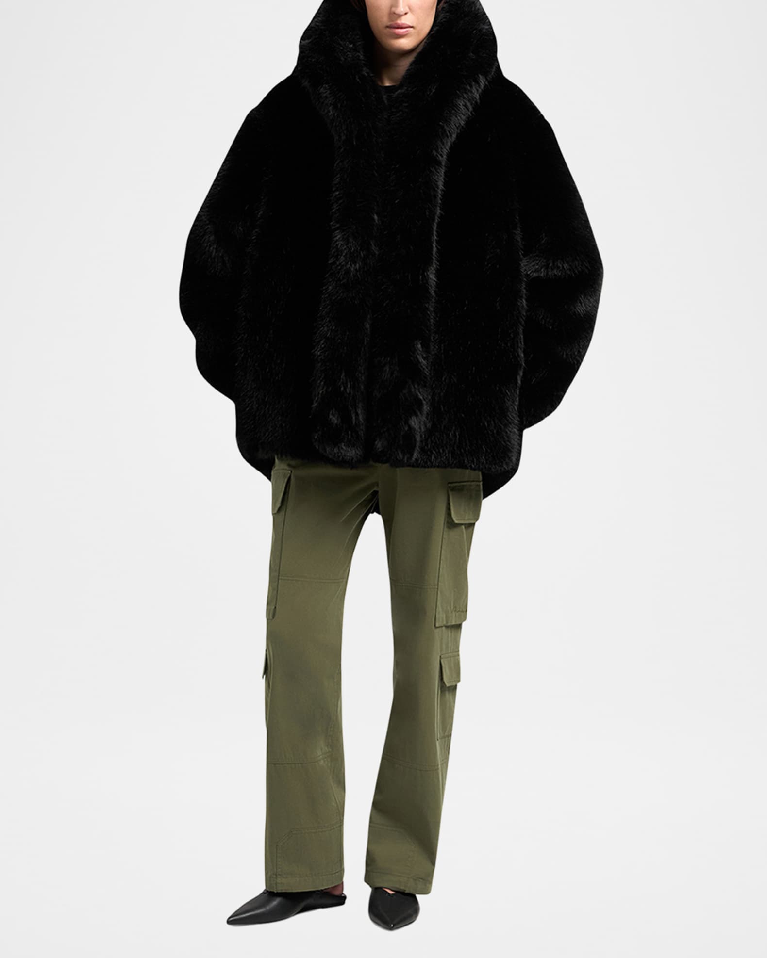 Moose Knuckles Jade Faux Fur Jacket Neiman Marcus
