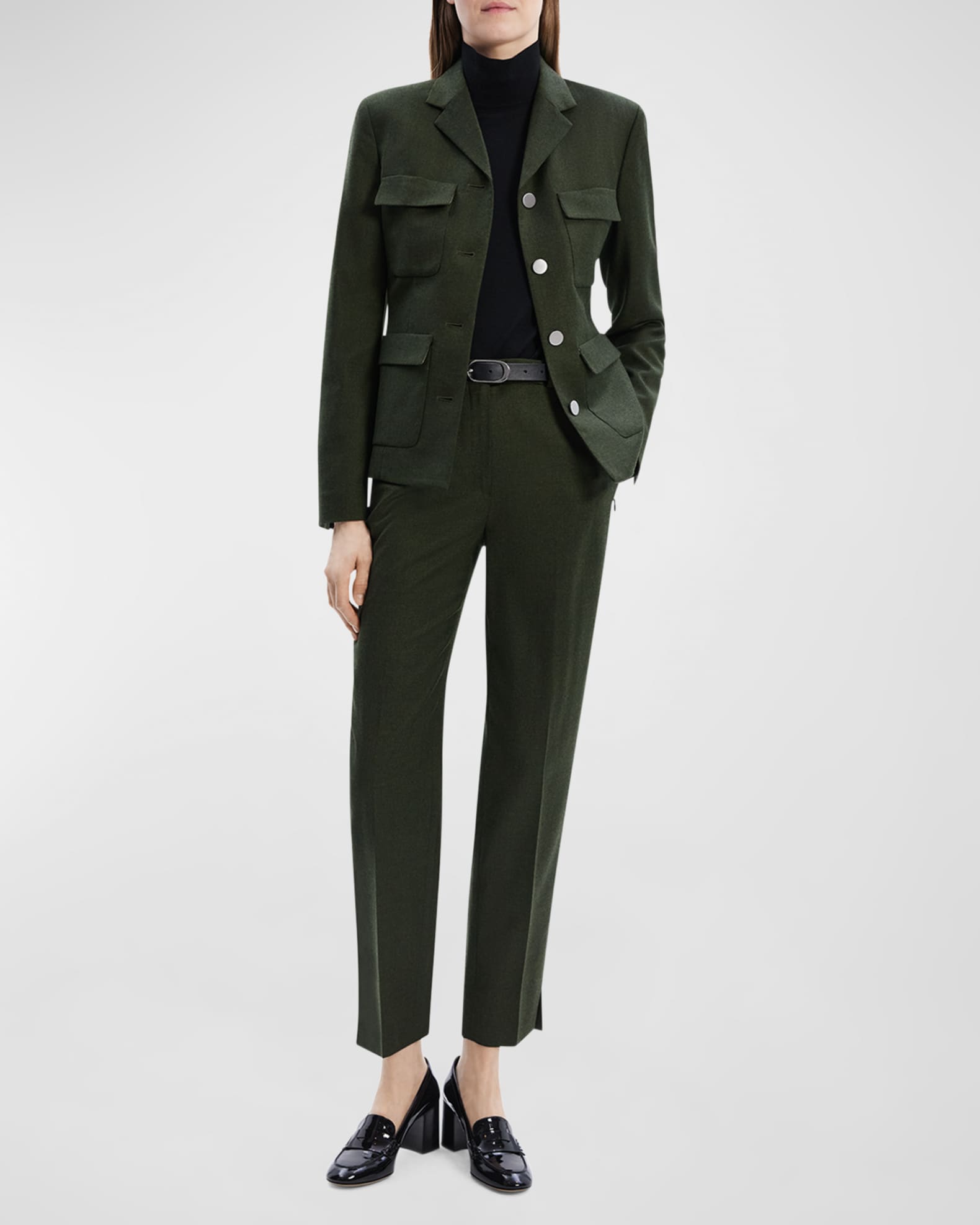 Theory wool jacket shop