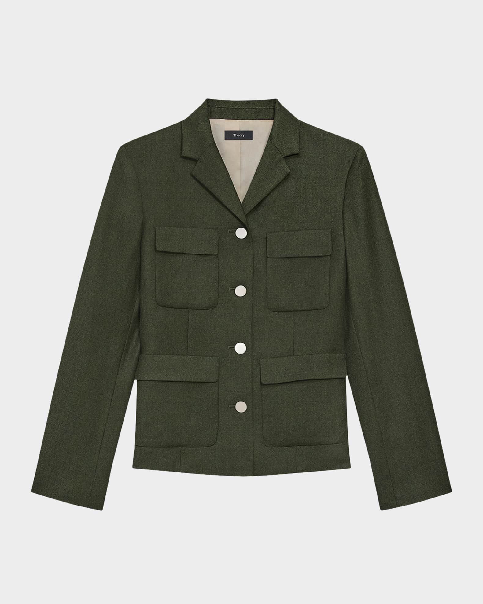 Tailored military coat store