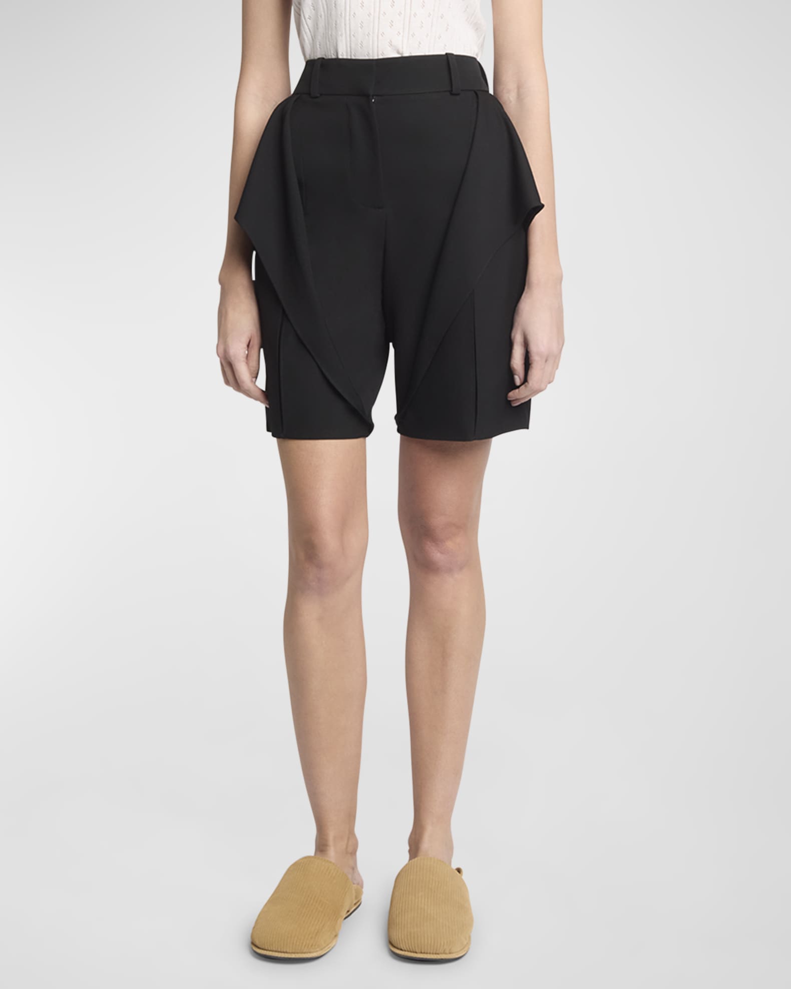 Sculptural Bermuda Shorts 1