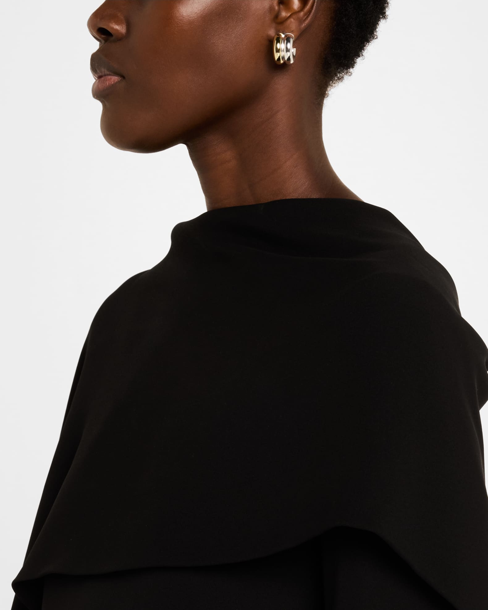 Jennifer Zeuner Rosie Two Tone Hoop Earrings Neiman Marcus