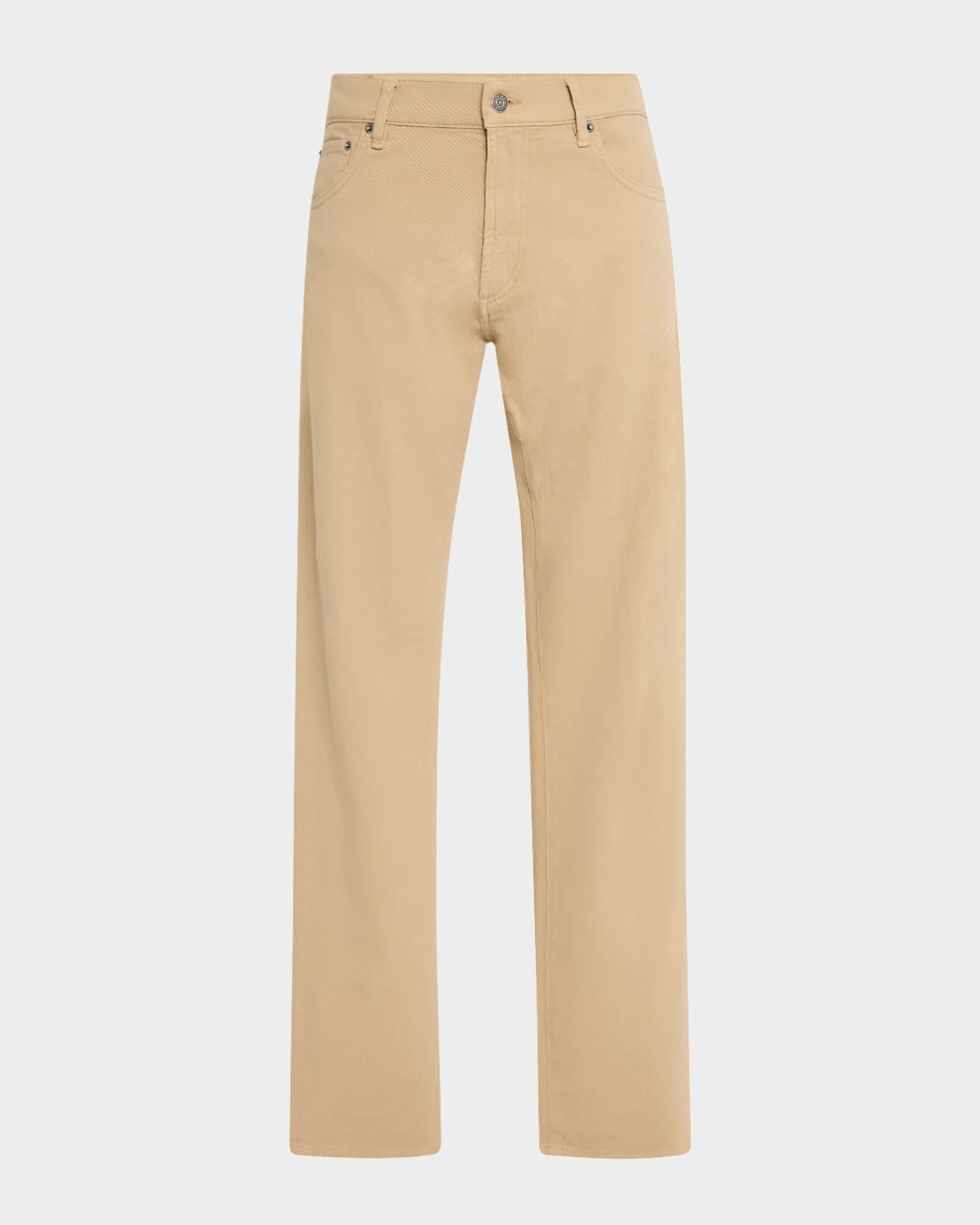 Men's Sherrington Slim Twill 5-Pocket Pants 0