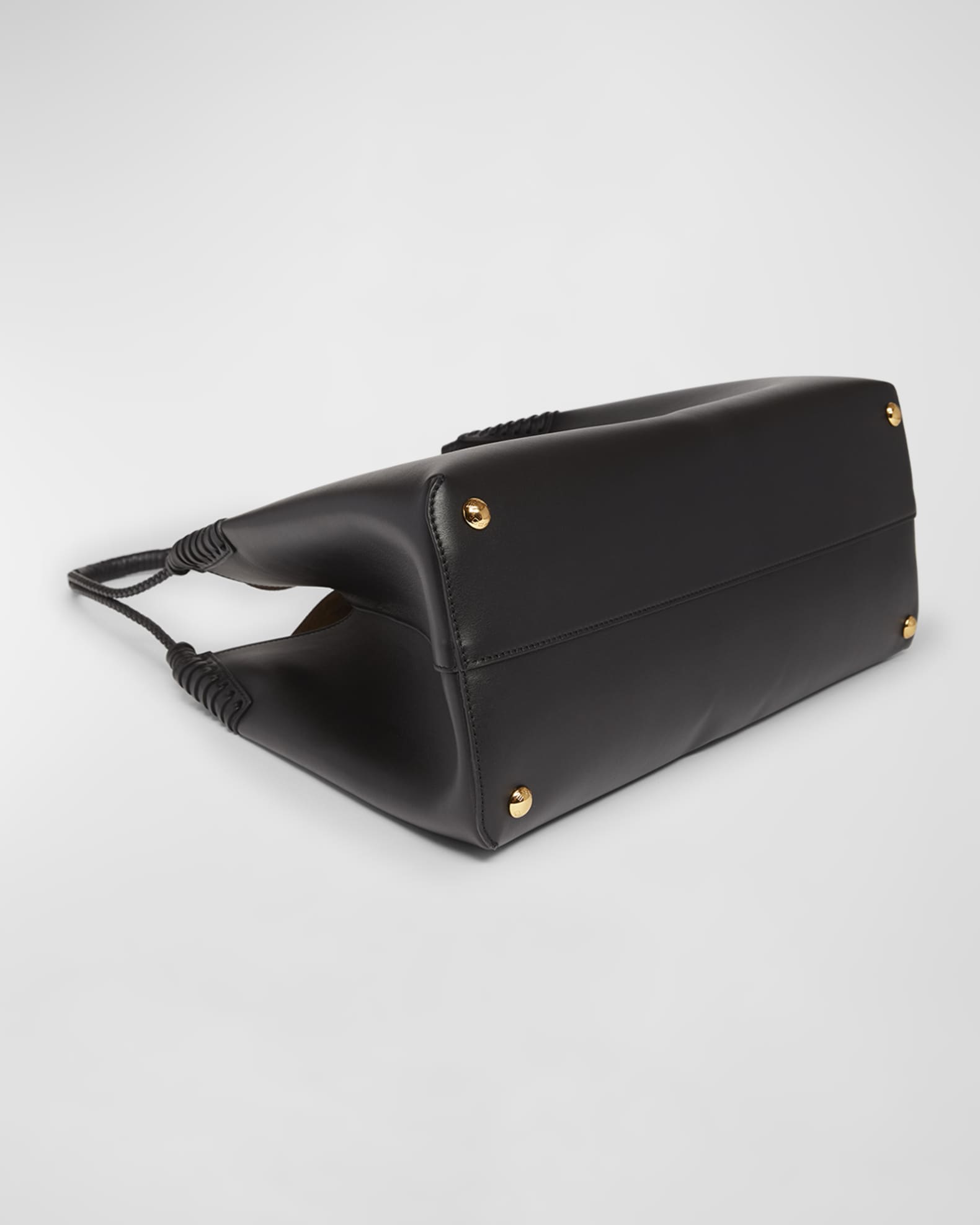 Libra Leather Shopping Shoulder Bag 1