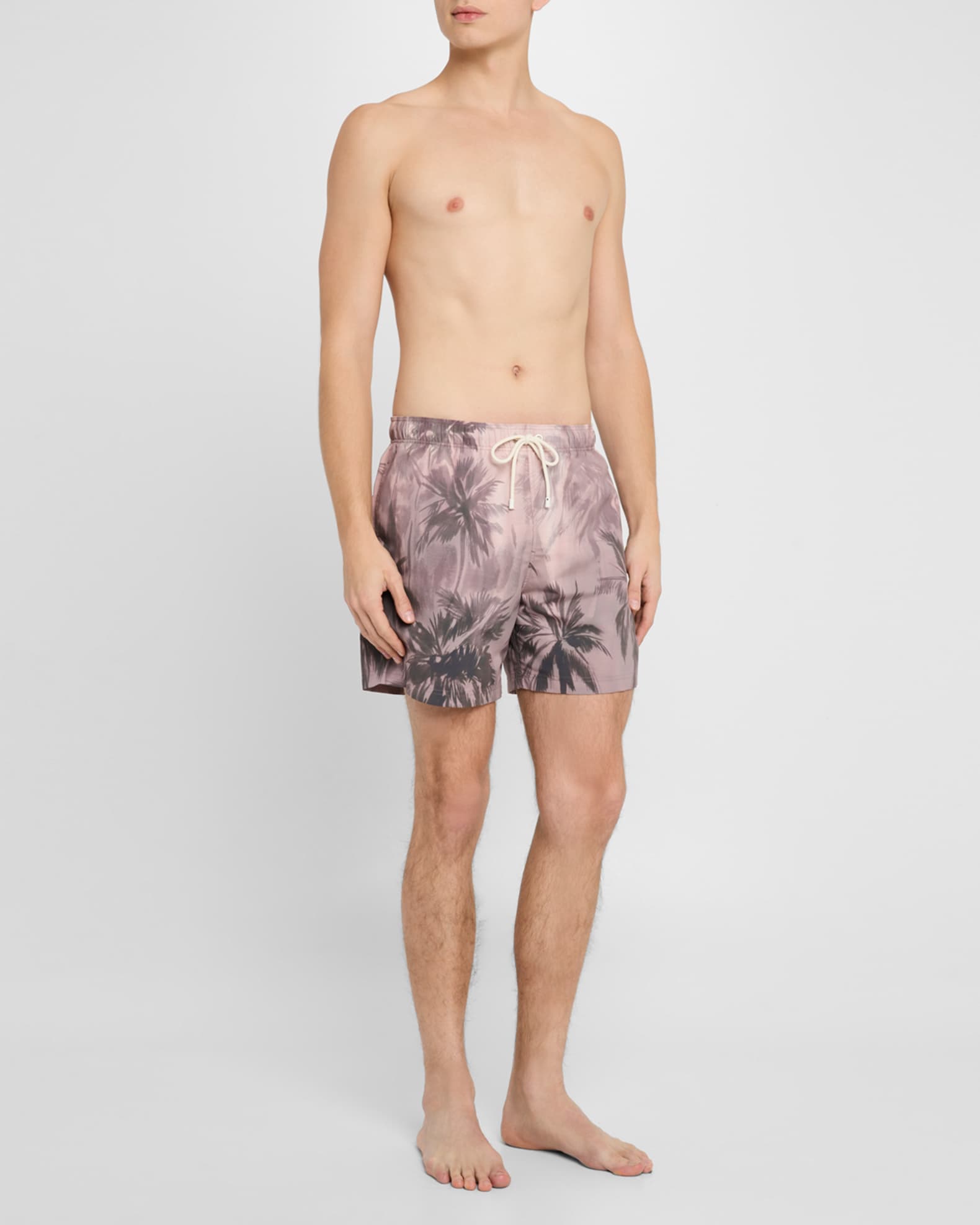Men's Sunset Palm Swim Shorts 1