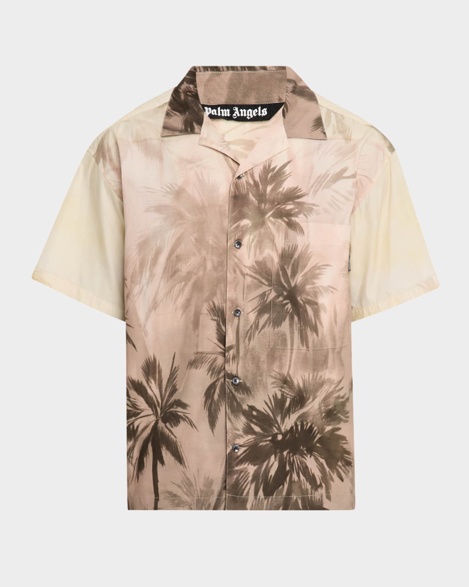 Men's Sunset Palms Bowling Shirt