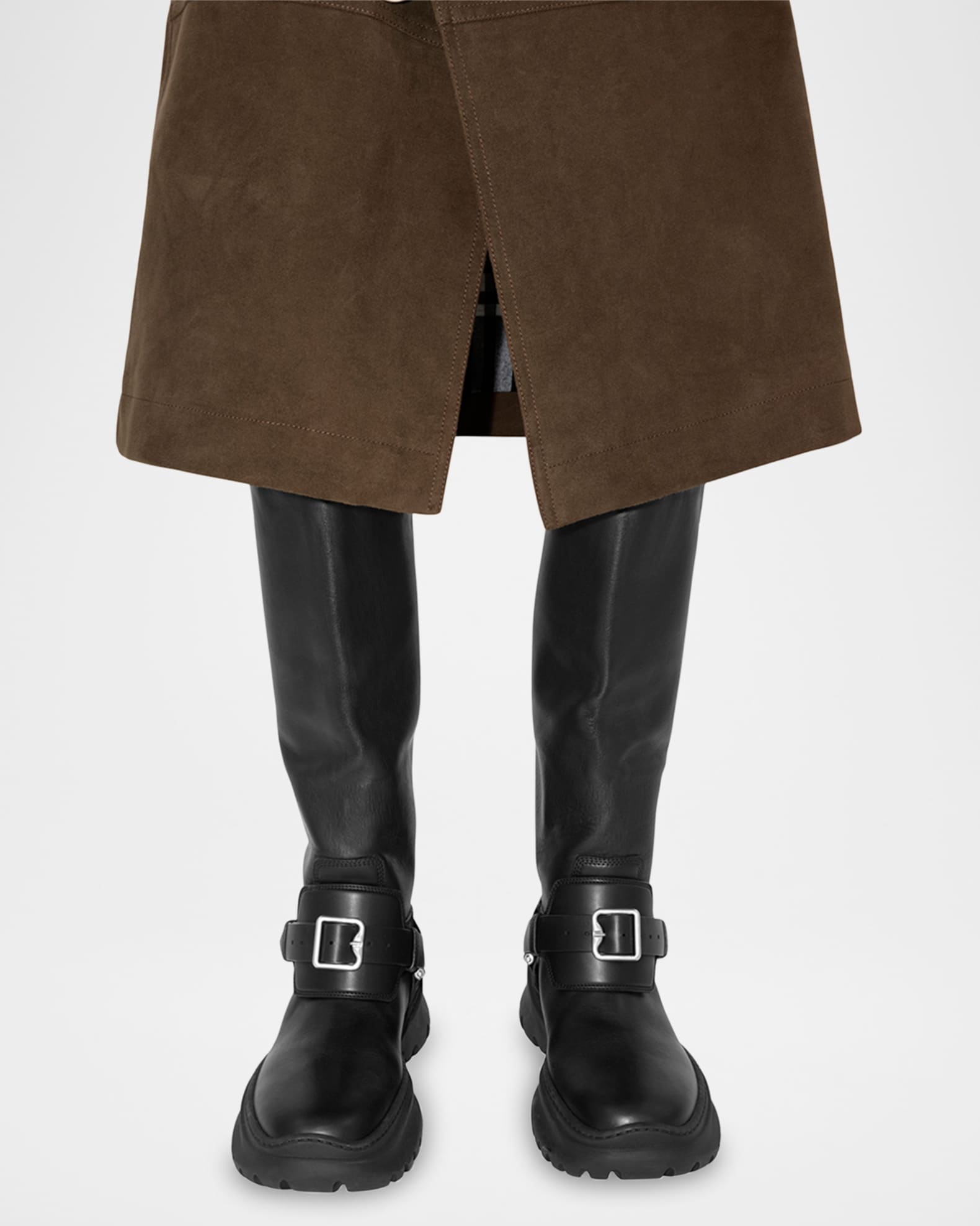 Burberry tall boots hotsell