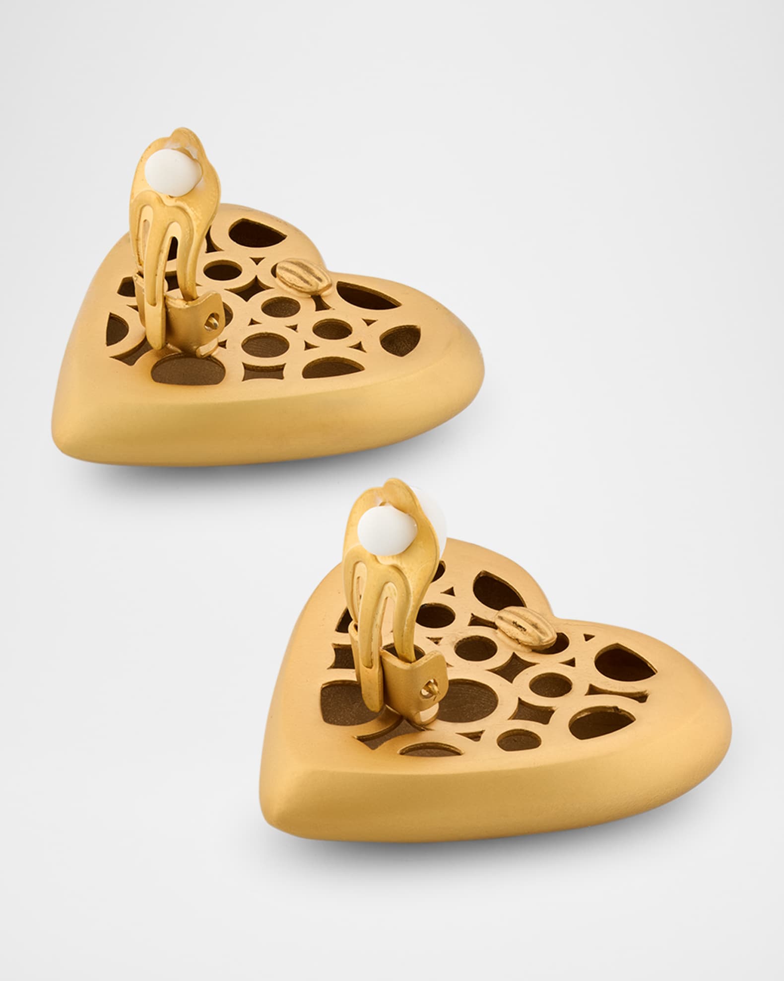 Dolce&Gabbana Heart DG Earrings | Neiman Marcus