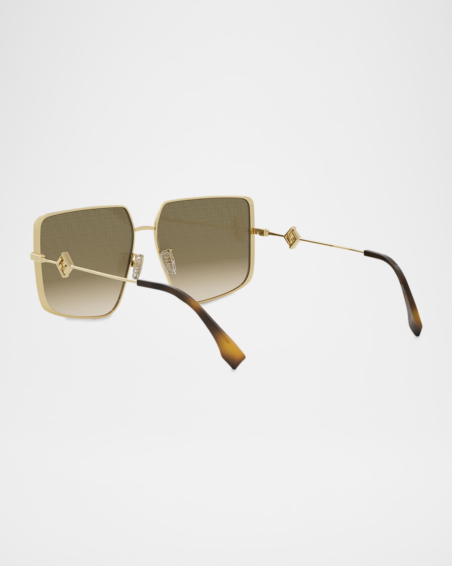 FF Square Metal & Nylon Sunglasses 1