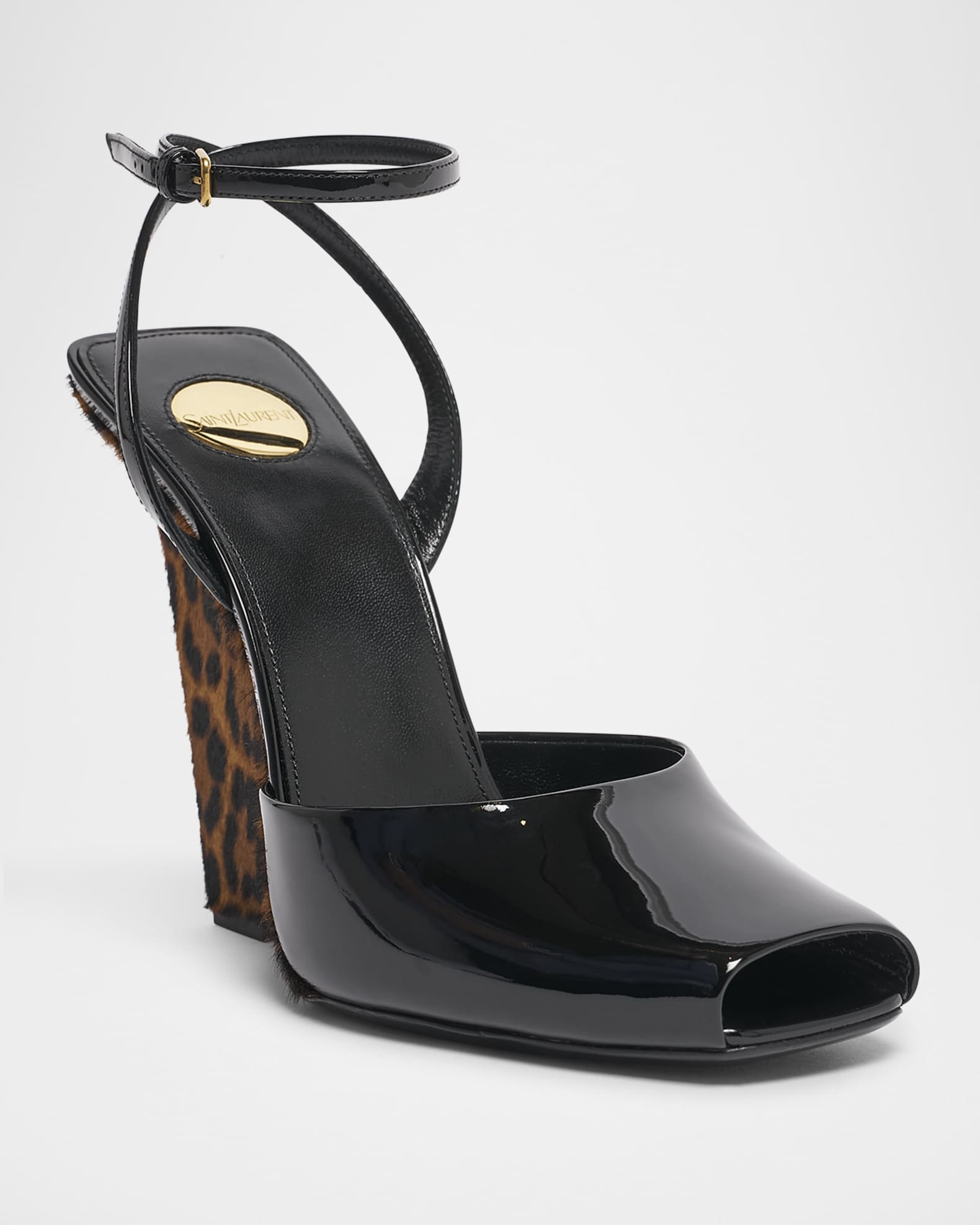 Patent leather wedges online