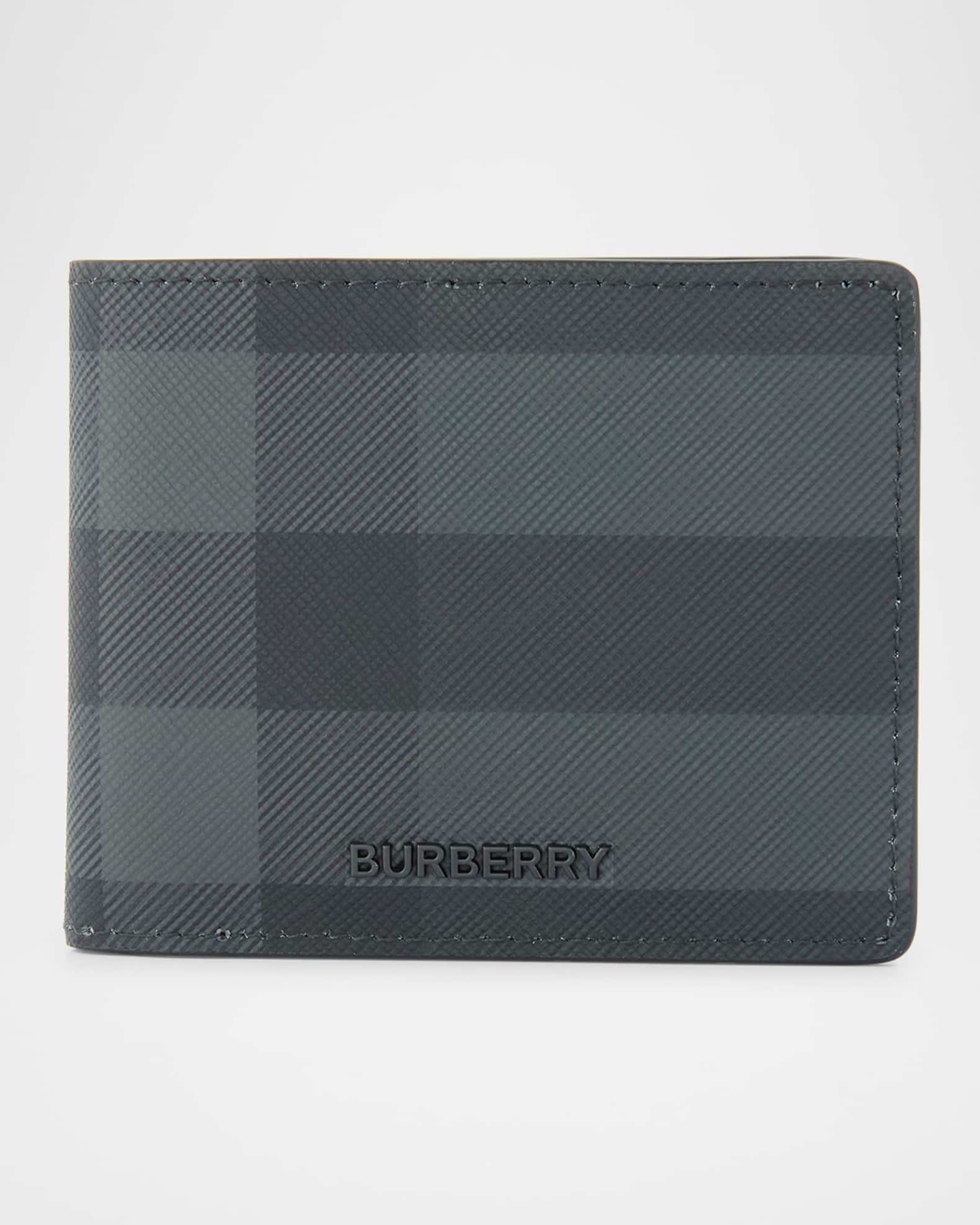 Burberry mens trifold wallet new arrivals