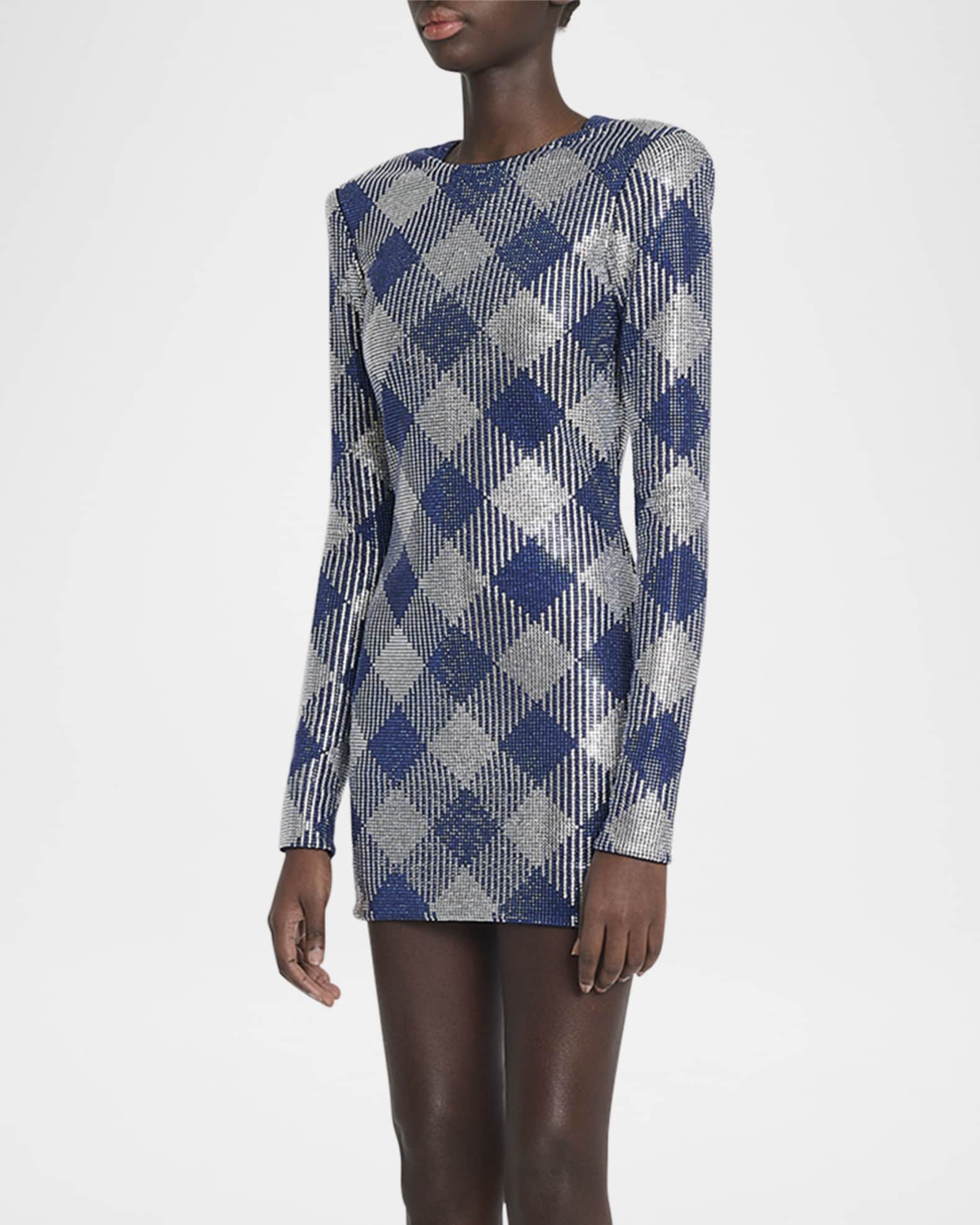 Balmain diamond dress deals