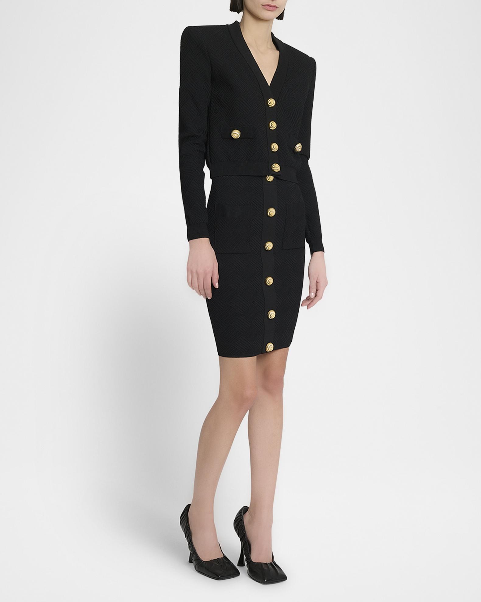 Vichy pattern balloon Miniskirt