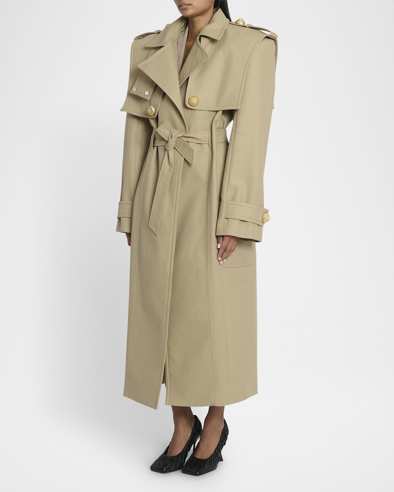 Balmain coat shop