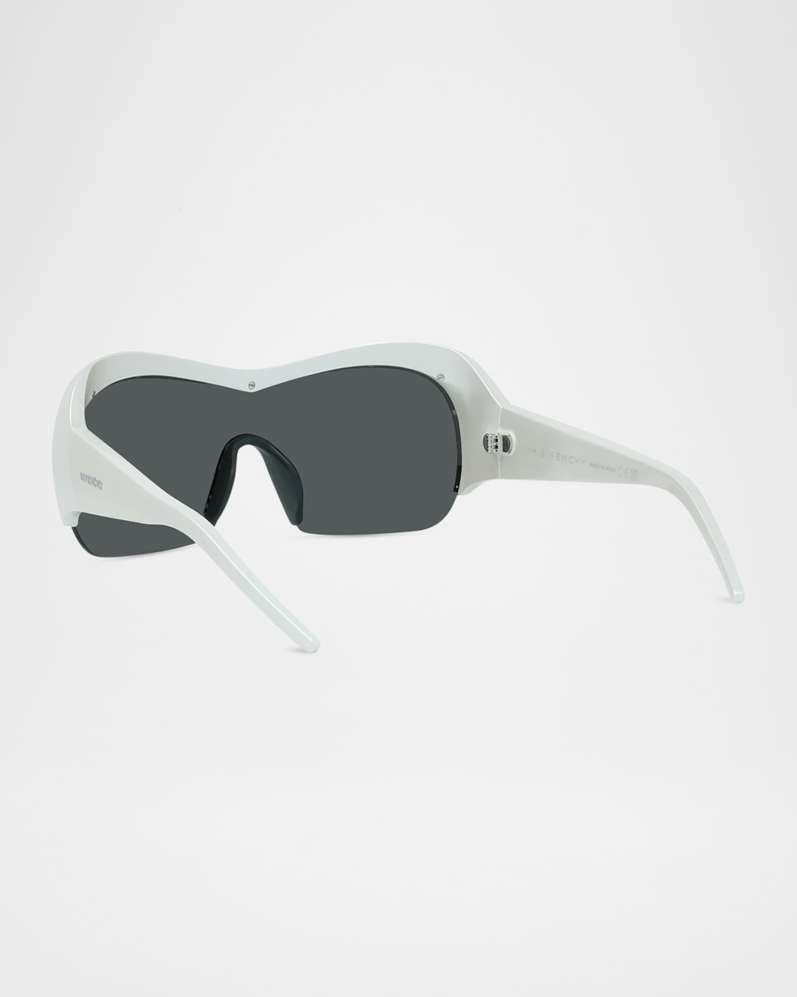 Night Bird Plastic & Nylon Shield Sunglasses  1