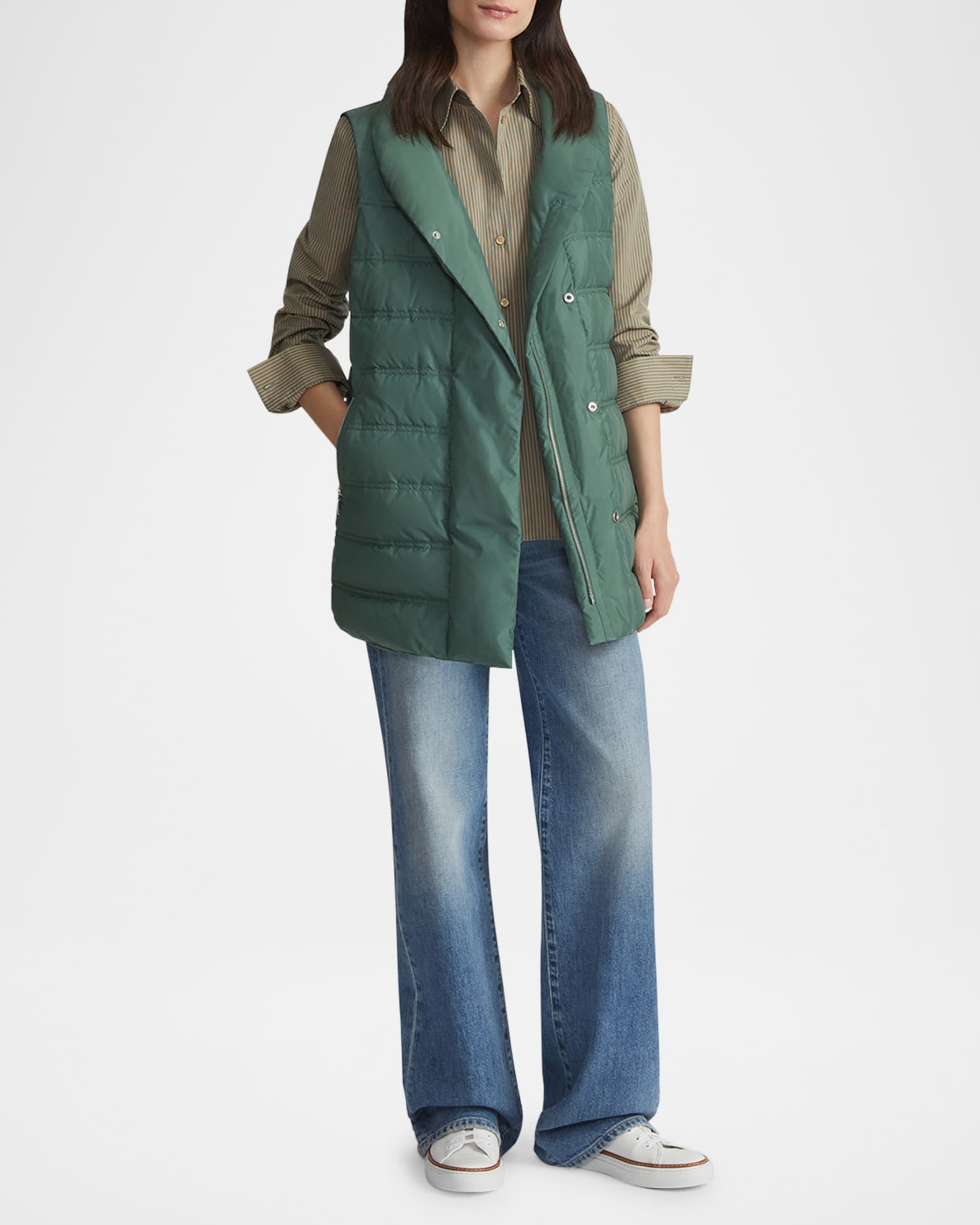 Lafayette 148 adora vest online