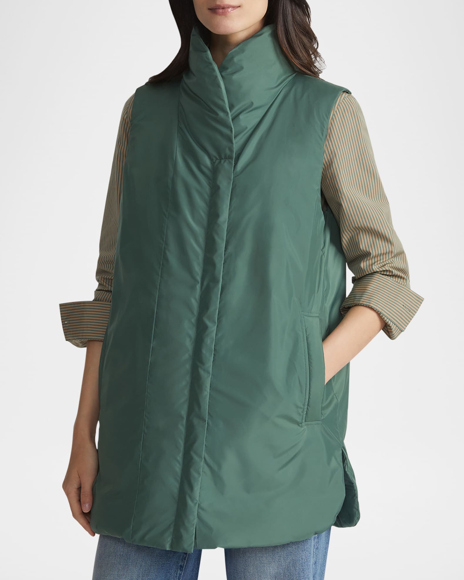 Lafayette 148 down vest deals