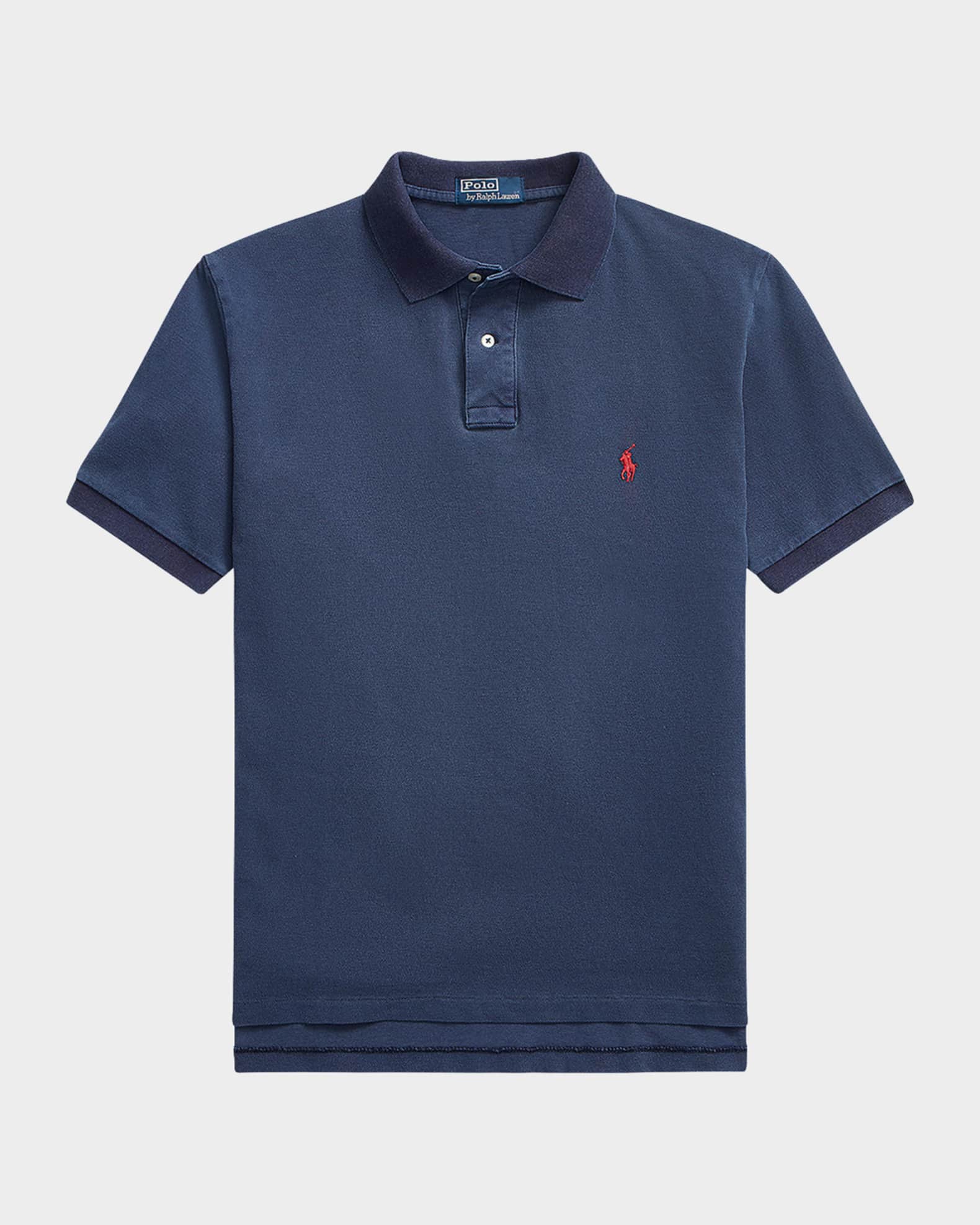 Textured Mesh Short Sleeve Polo *Size M