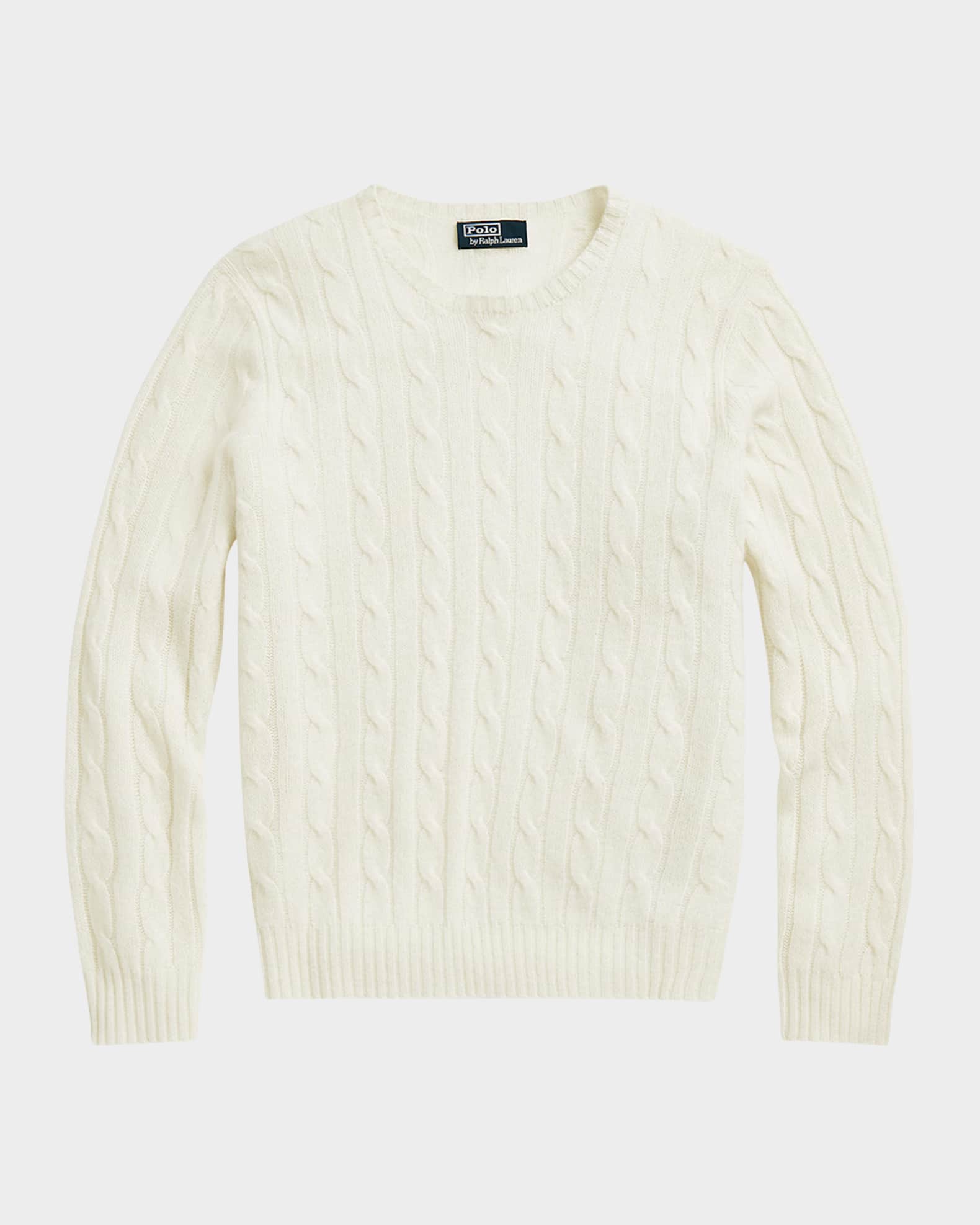 Men's The Iconic Cable-Knit Cashmere Sweater 0